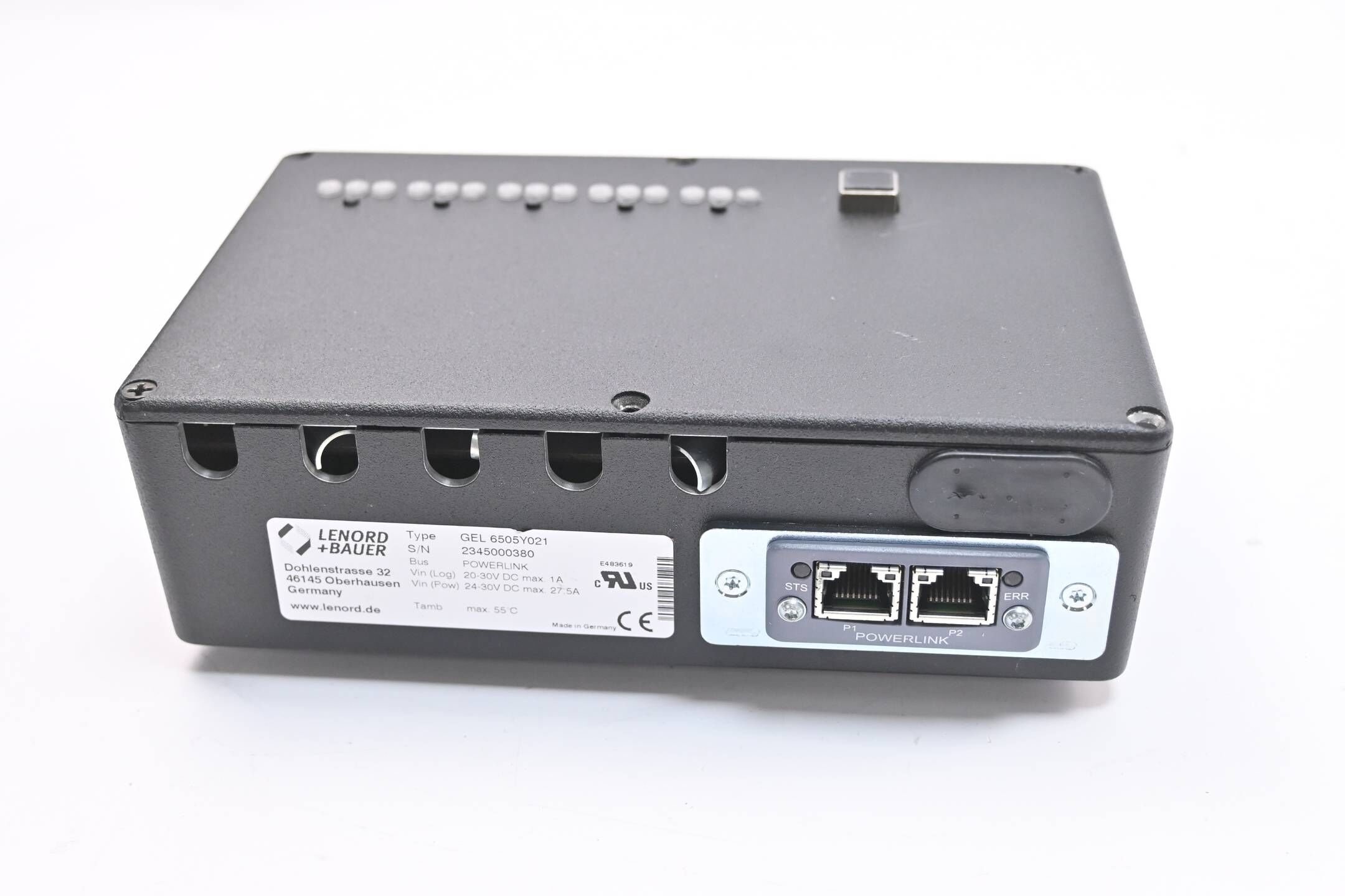 Lenord + Bauer PowerDRIVE Box GEL 6505Y021