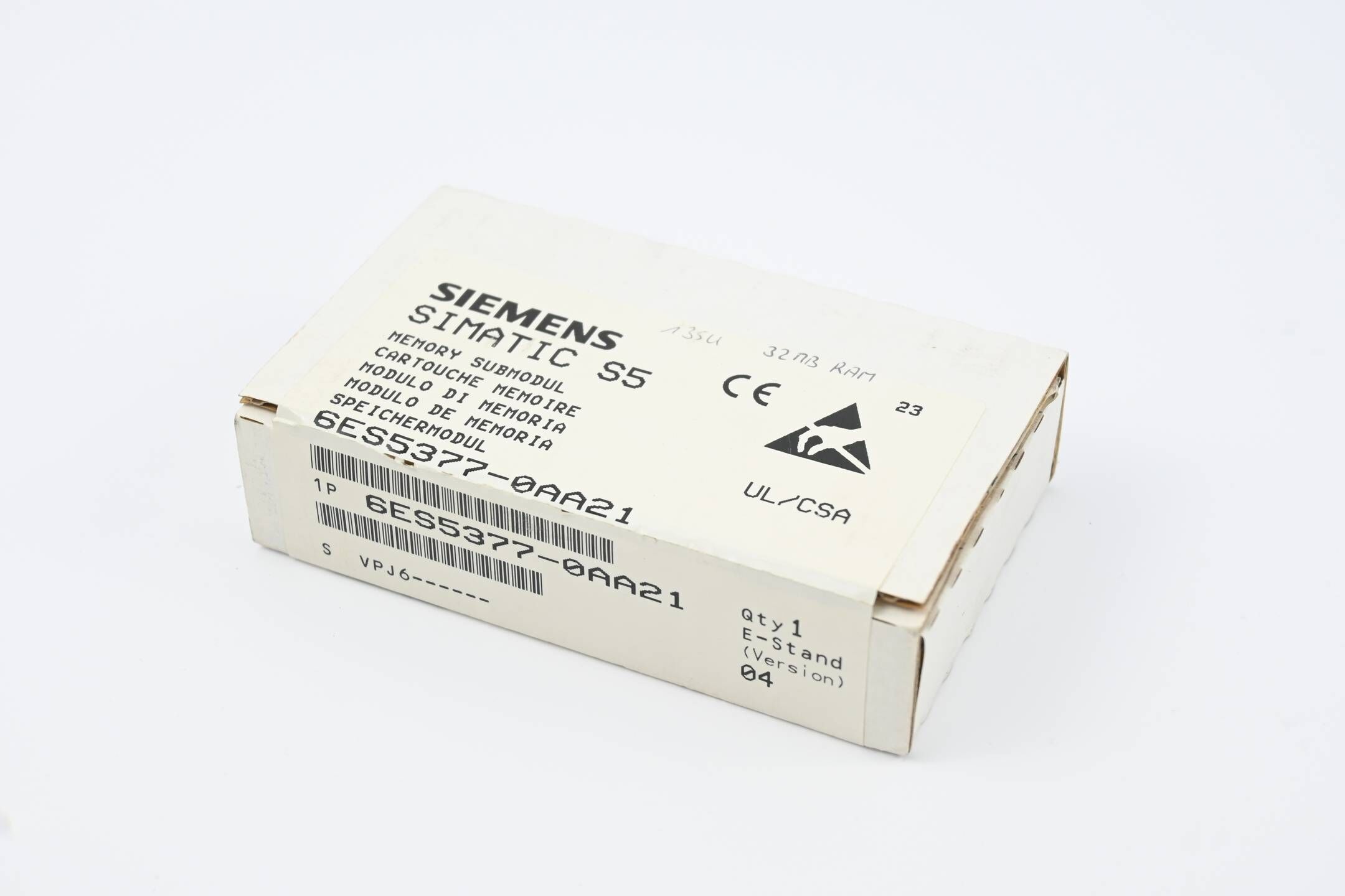 Siemens Simatic S5 Speichermodul 6ES5377-0AA21 ( 6ES5 377-0AA21 )