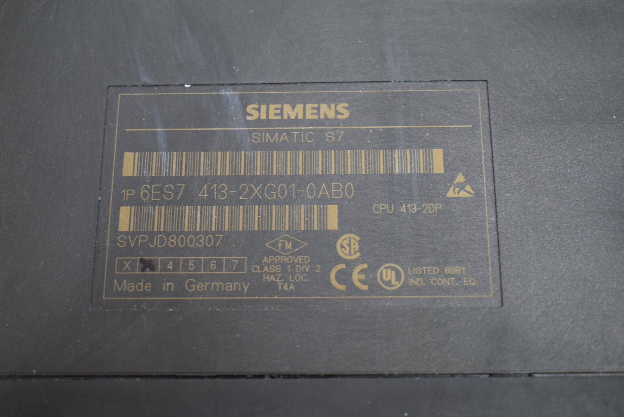 Siemens simatic S7-400 CPU 413-2 6ES7 413-2XG01-0AB0 ( 6ES7413-2XG01-0AB0 ) E.03