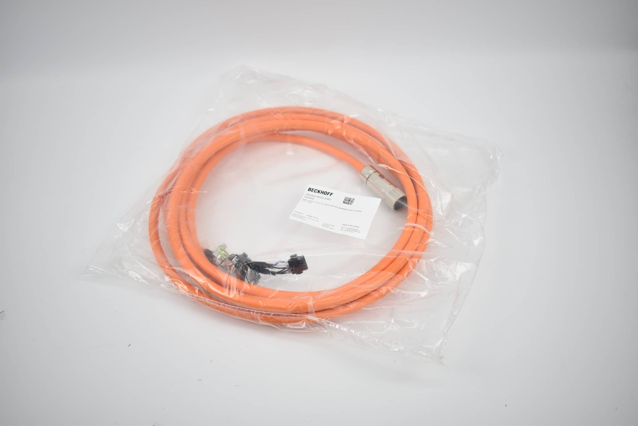 Beckhoff Motoranschlussleitung ZK4500-8023-0060 ( 1,5mm² 6,0m )