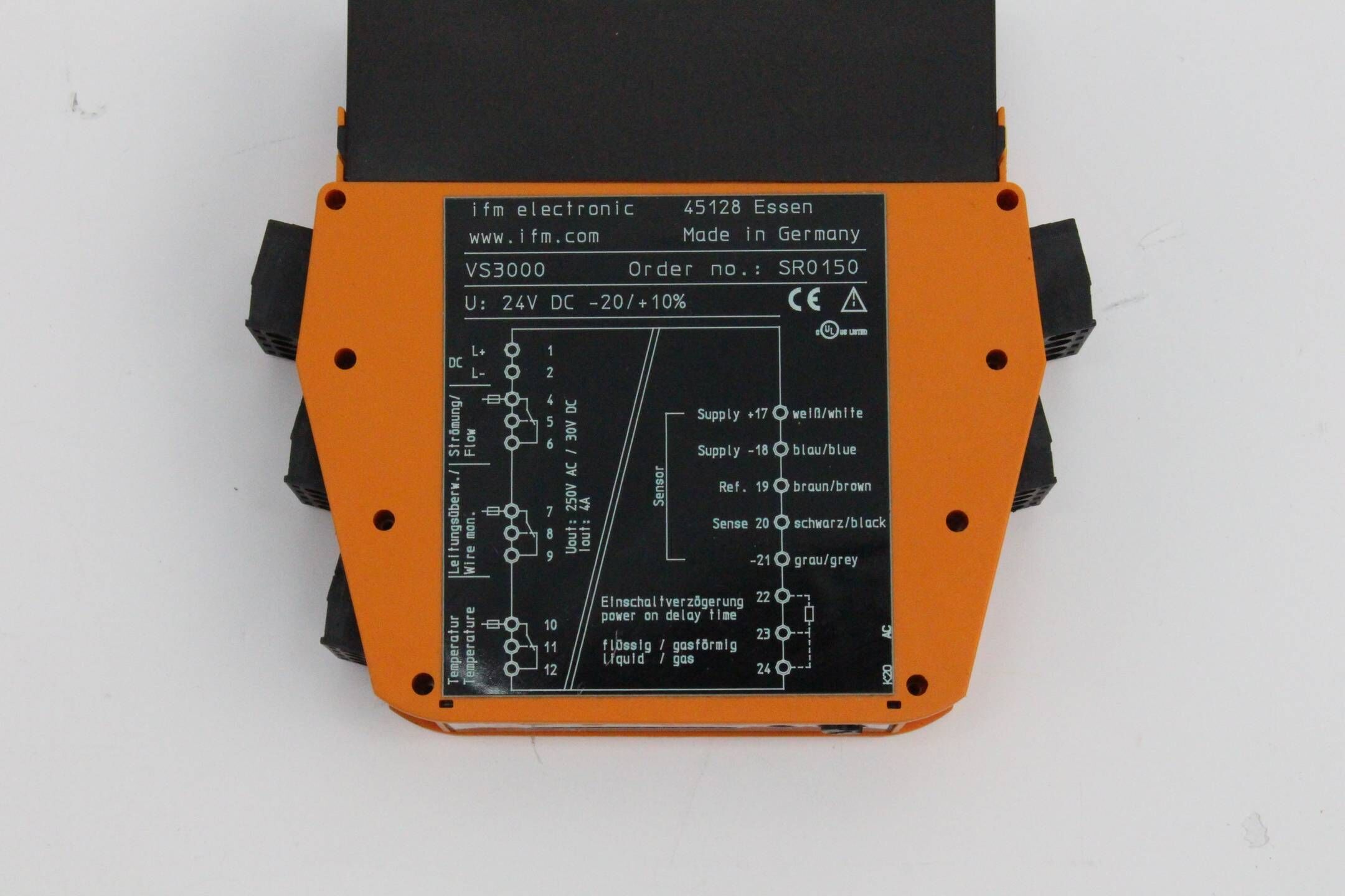 ifm Auswerteeinheit für Strömungssensoren SR0150 ( VS3000 ) 