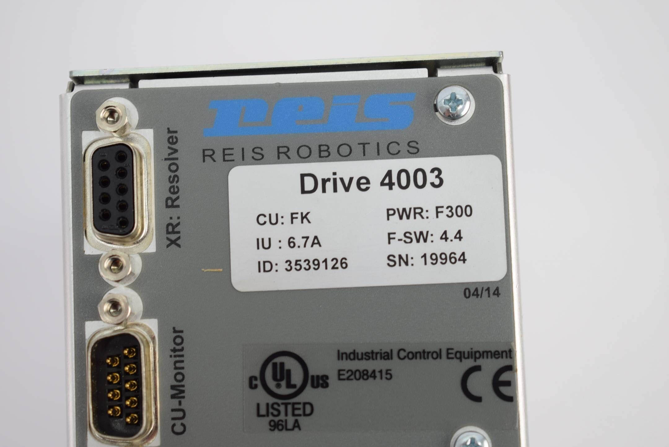 Reis Robotics Drive 4003 Servoverstärker 3539126