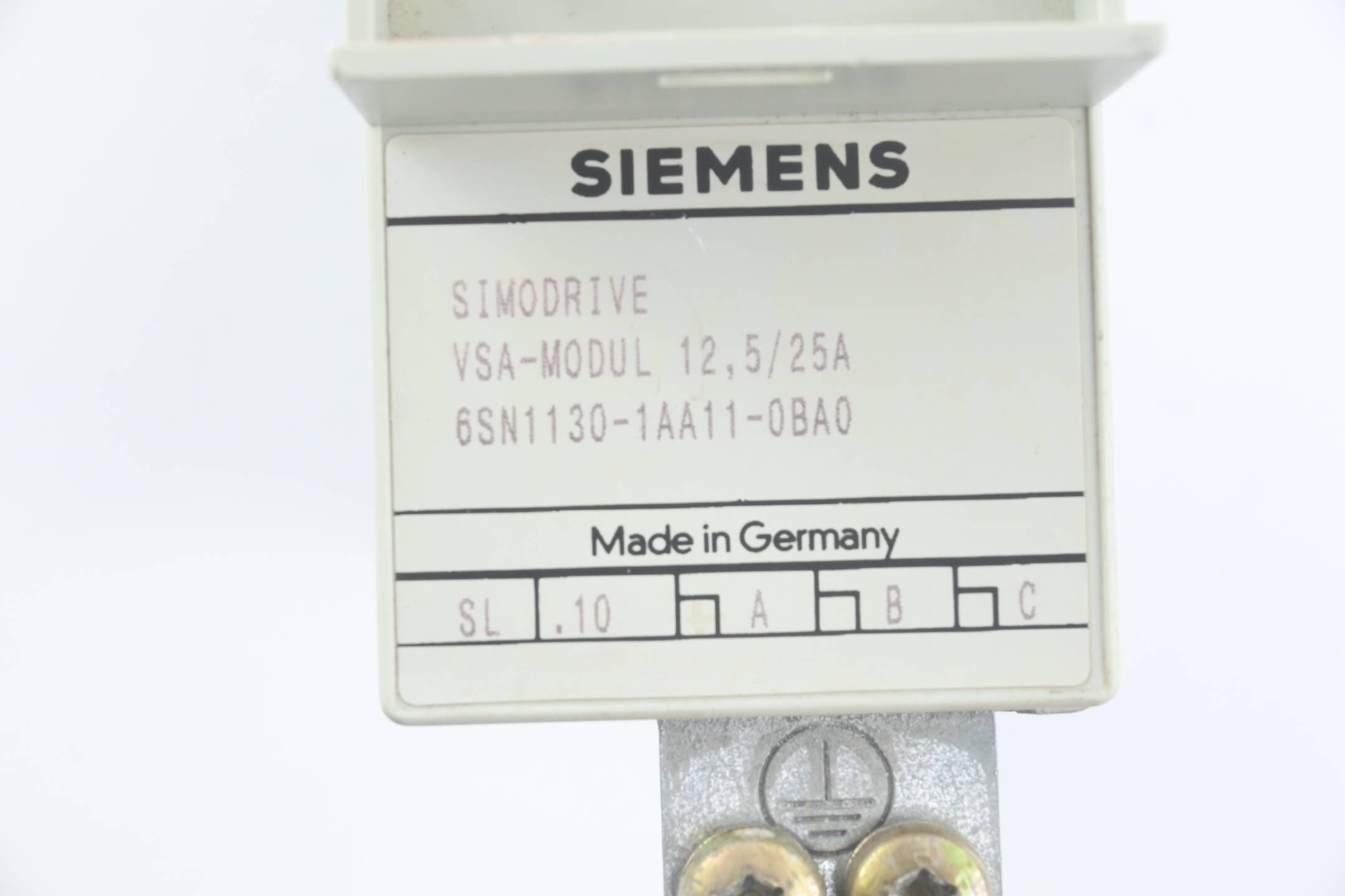 Siemens Simodrive VSA-Modul 12,5/25A 6SN1130-1AA11-0BA0 ( 6SN1 130-1AA11-0BA0 )
