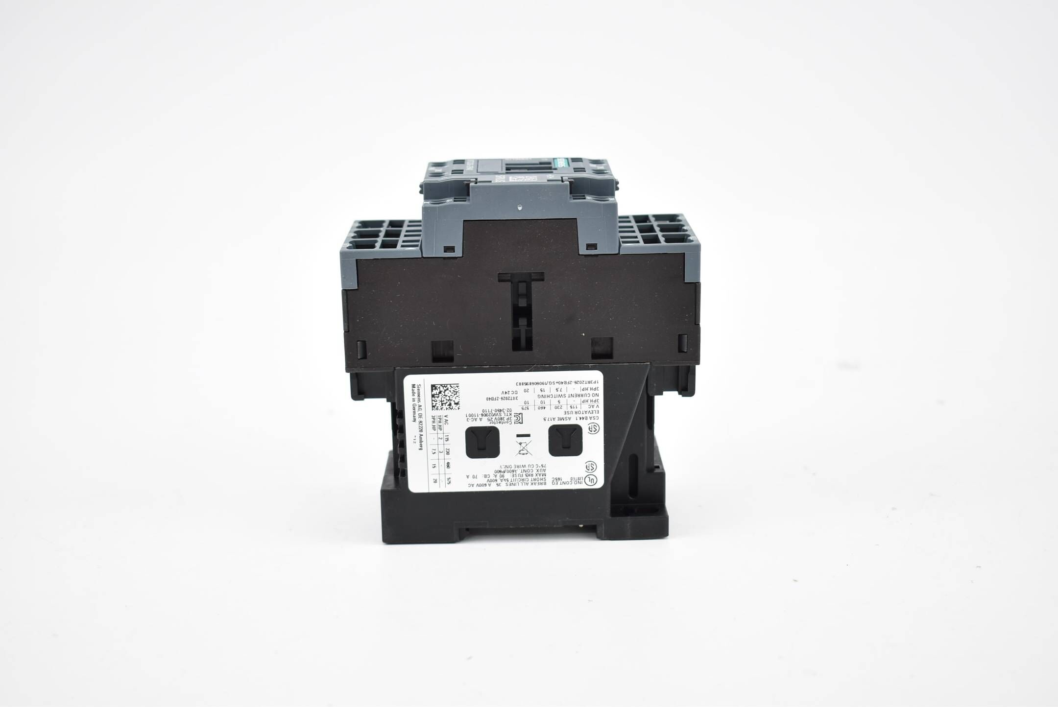Siemens sirius Leistungsschütz 3RT2 026-2FB40 ( 3RT2026-2FB40 ) E3