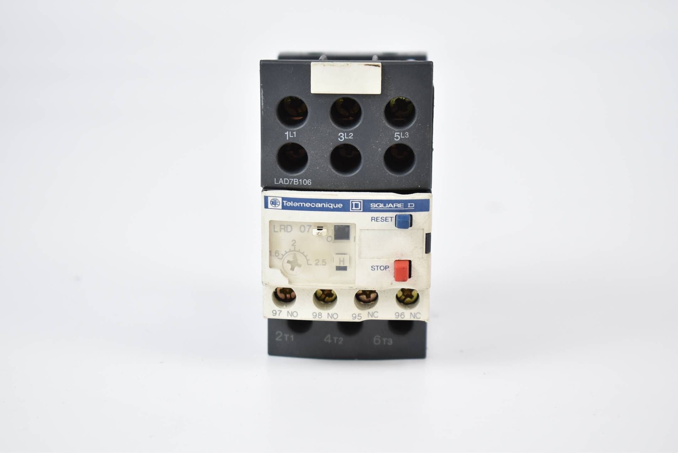 Schneider LAD7B106 Terminalblock inkl. Telemecanique LRD 07