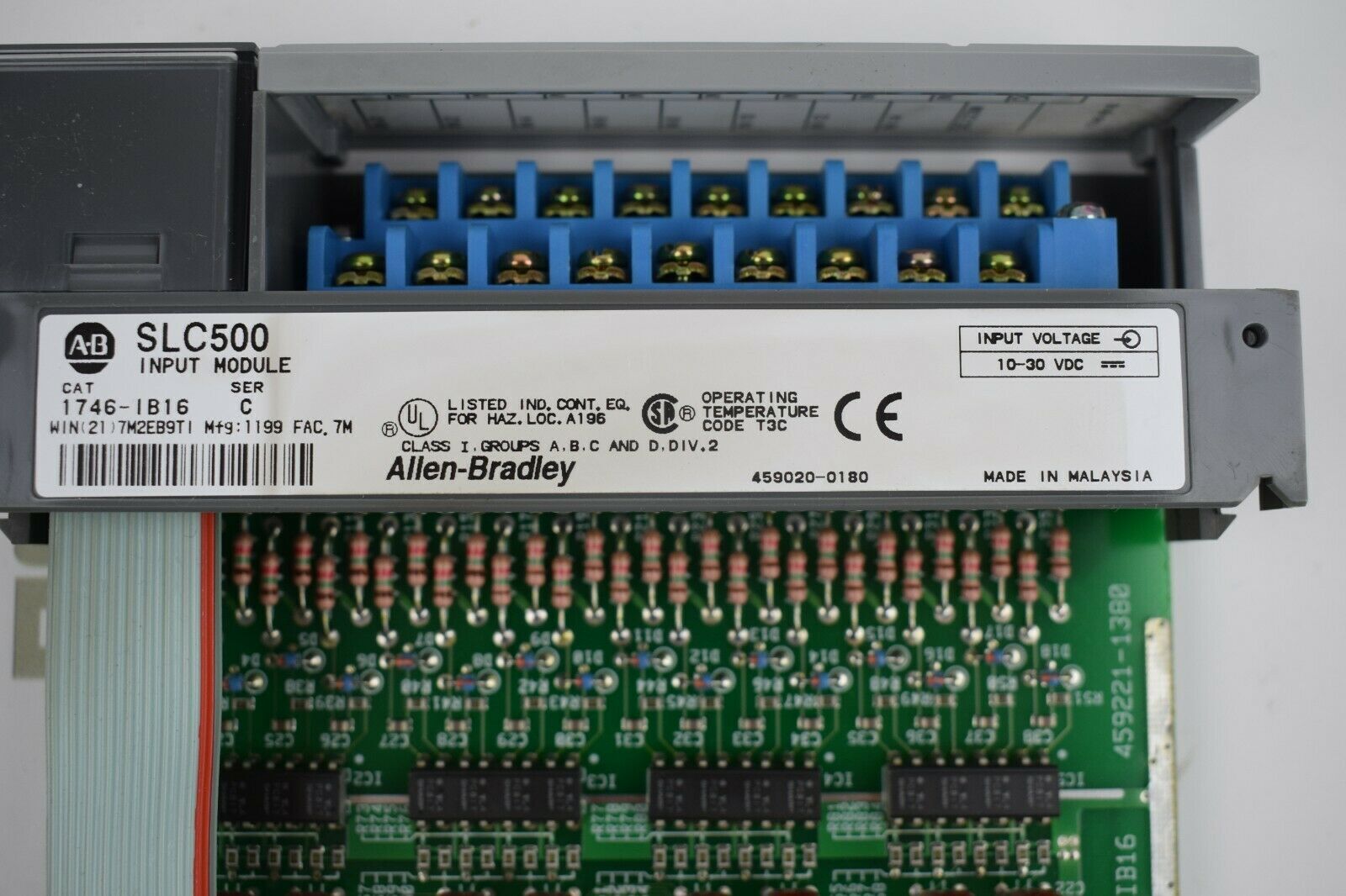 Allen-Bradley SLC500 Input Module 1746-IB16  