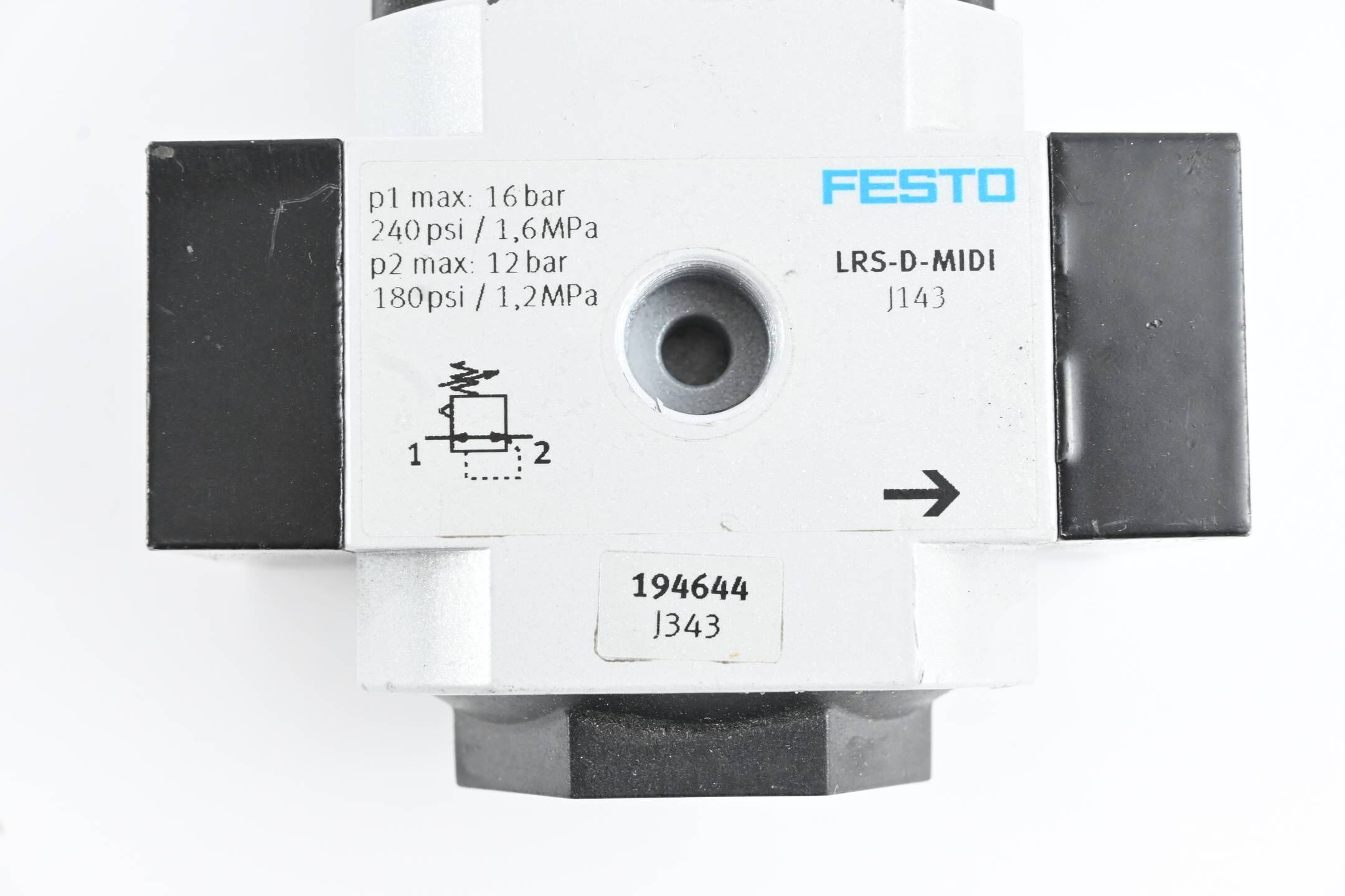 Festo Druckregelventil LRS-1/2-D-O-MIDI ( 194644 ) inkl. Schlüssel