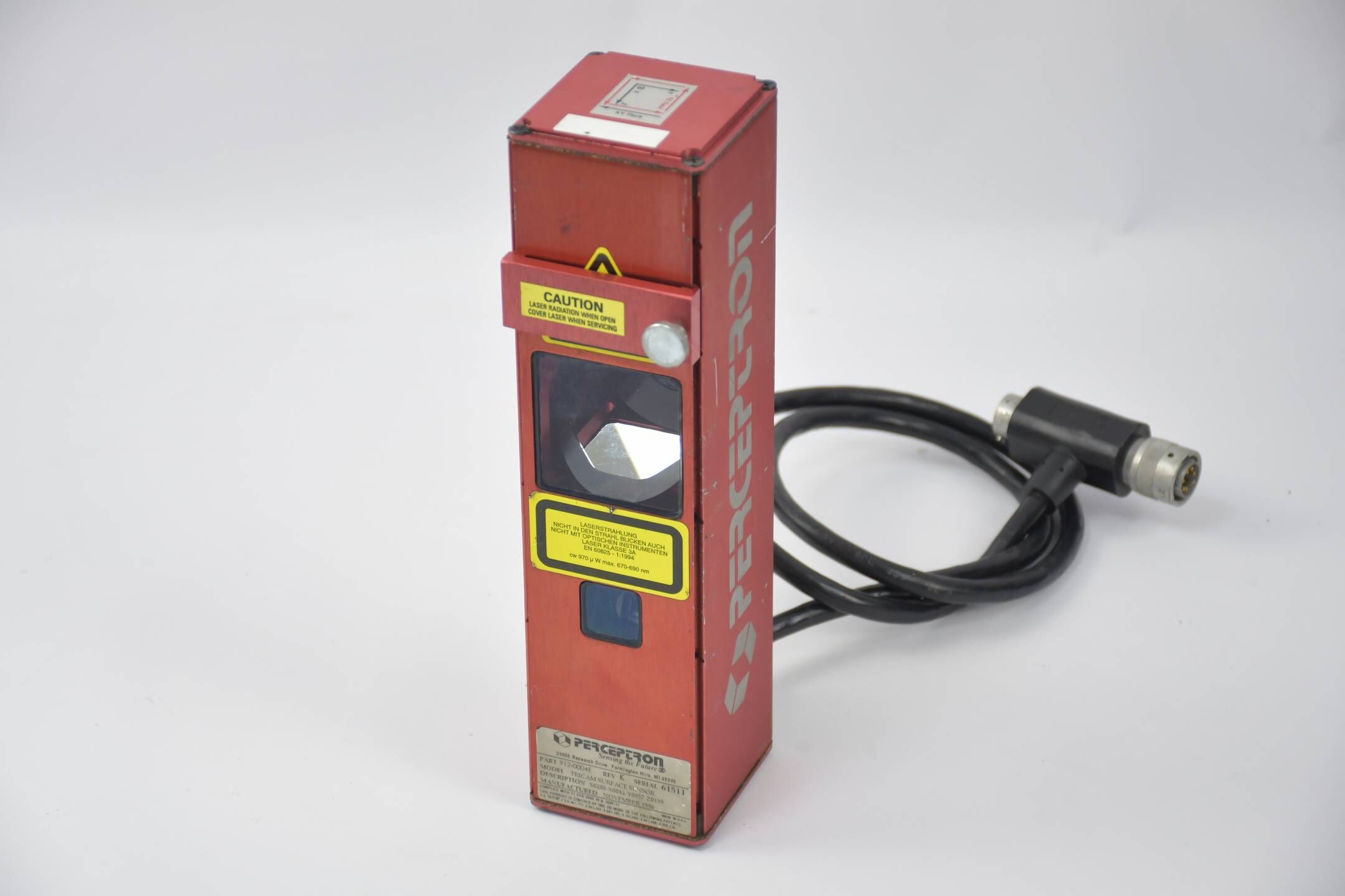 Perceptron Tricam Oberflächensensor 912-0004E ( S0200-X0042-Y0057-Z0119 )