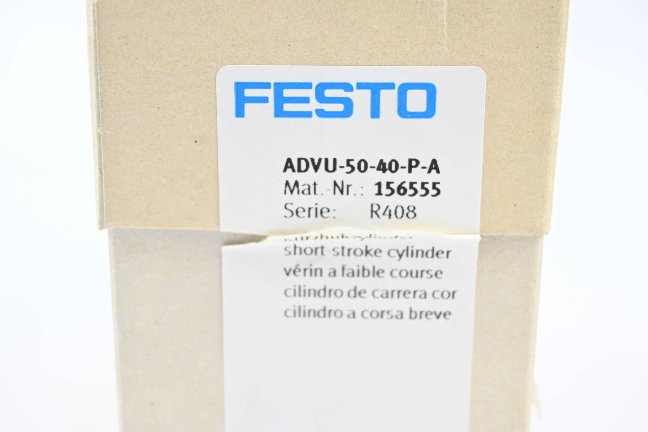 Festo Kompaktzylinder Kurzhubzylinder ADVU-50-40-P-A ( 156555 )