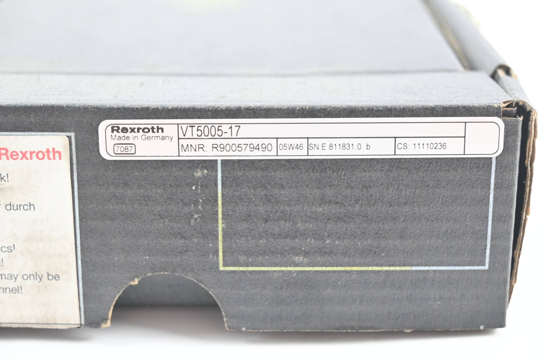 Rexroth Ventilverstärker VT5005-17 ( R900579490 )