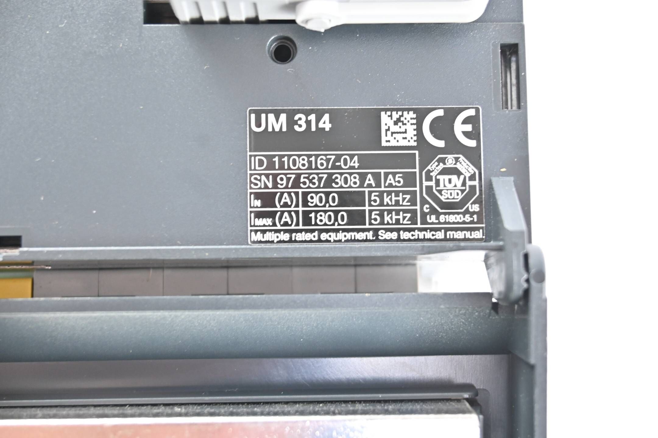 Heidenhain Umrichter-Leistungsmodul UM 314 1108167-04 ( 1108 167-04 ) Ver. A5