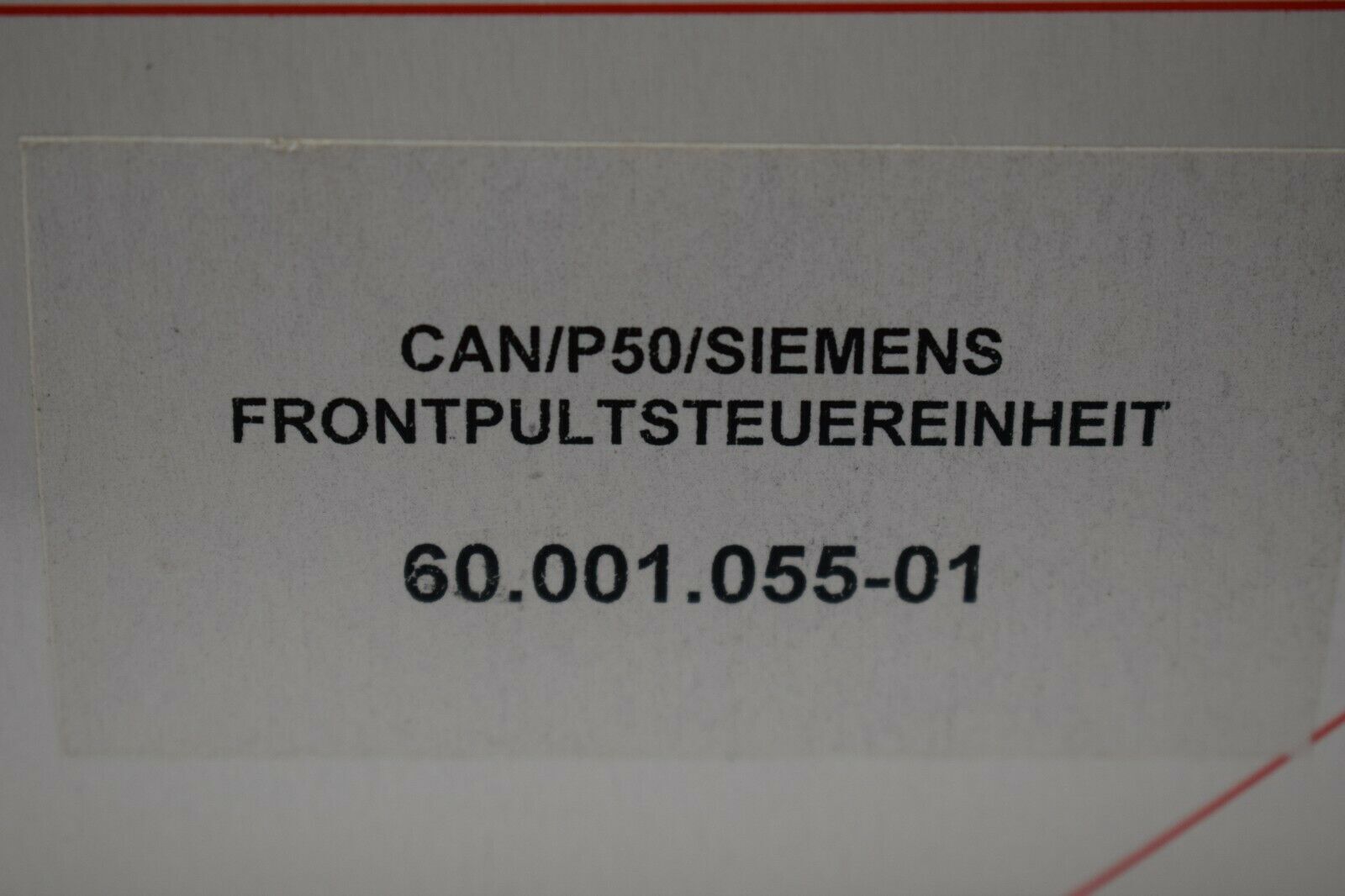 Siemens elrest ACE-Elacan-Frontpultsteuereinheit CAN/P50/Siemens/V1.13/24DVC