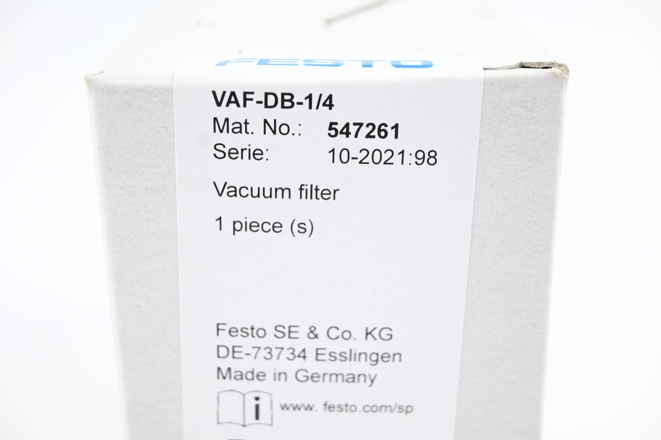 Festo Vakuumfilter VAF-DB-1/4 ( 547261 )