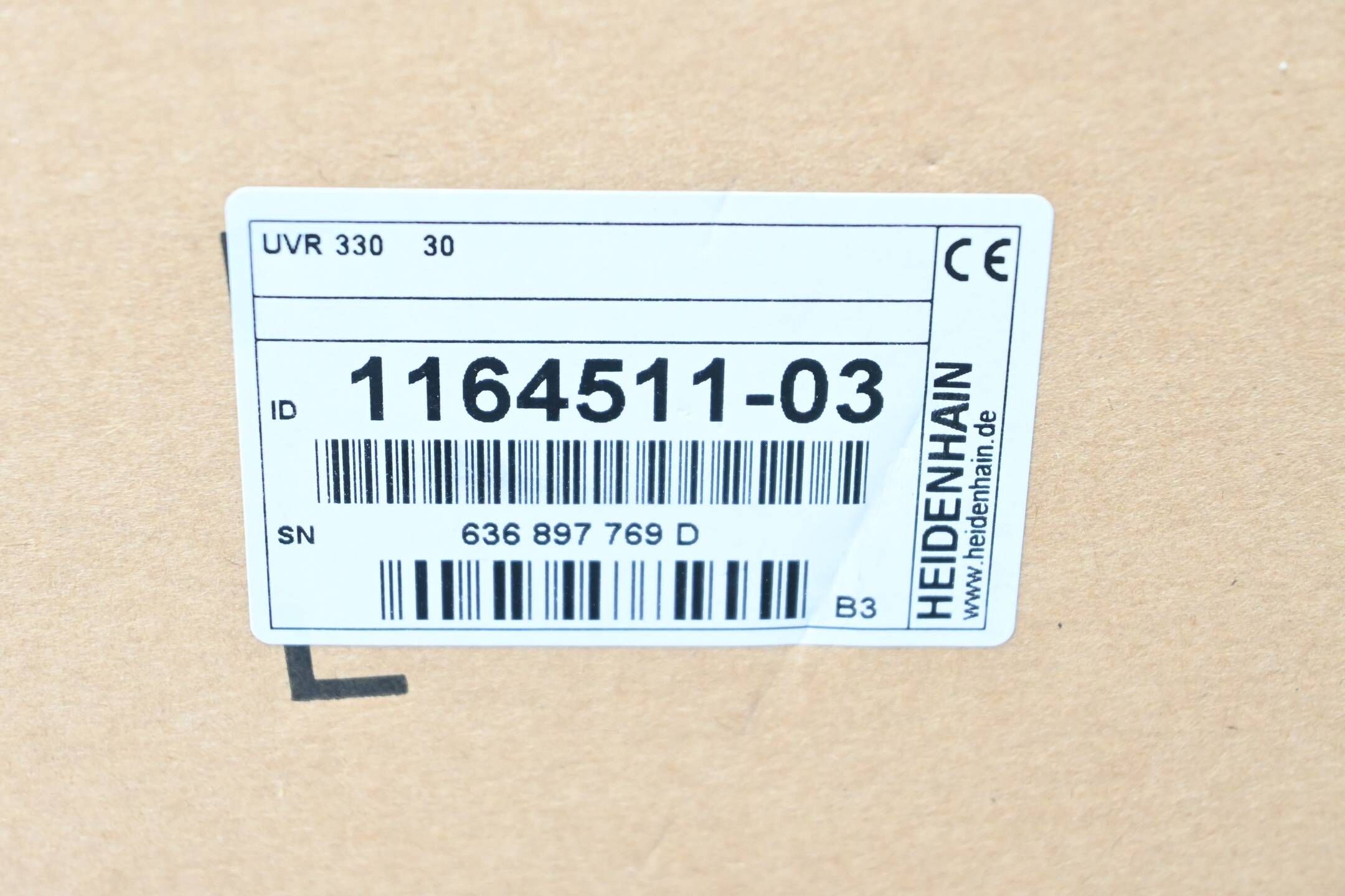 Heidenhain UVR 330 Umrichter-Versorgungseinheit 1164511-03 ( 116 4511-03 ) V. B3