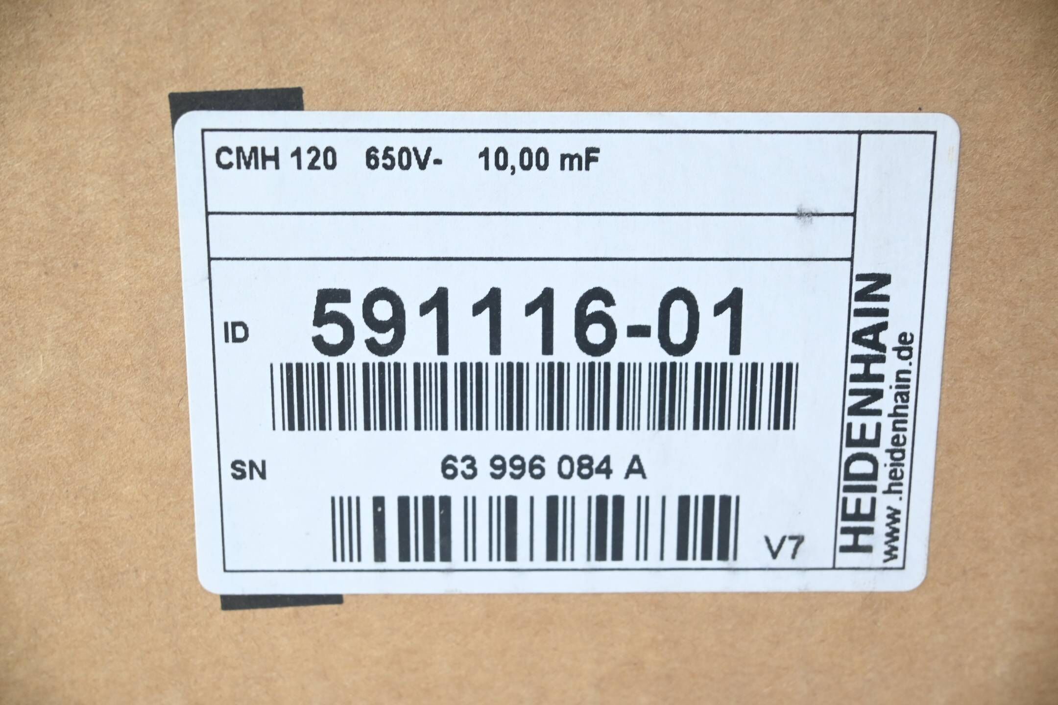 Heidenhain Kondensatormodul CMH 120 ( 591116-01 ) V7 