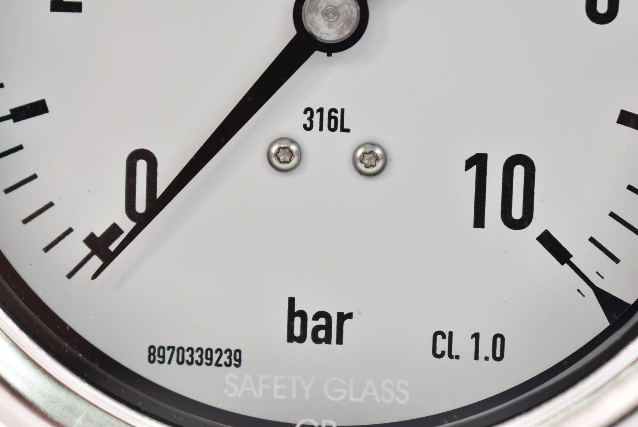KHS Barometer 316L 10bar 8970339239 Cl. 1.0