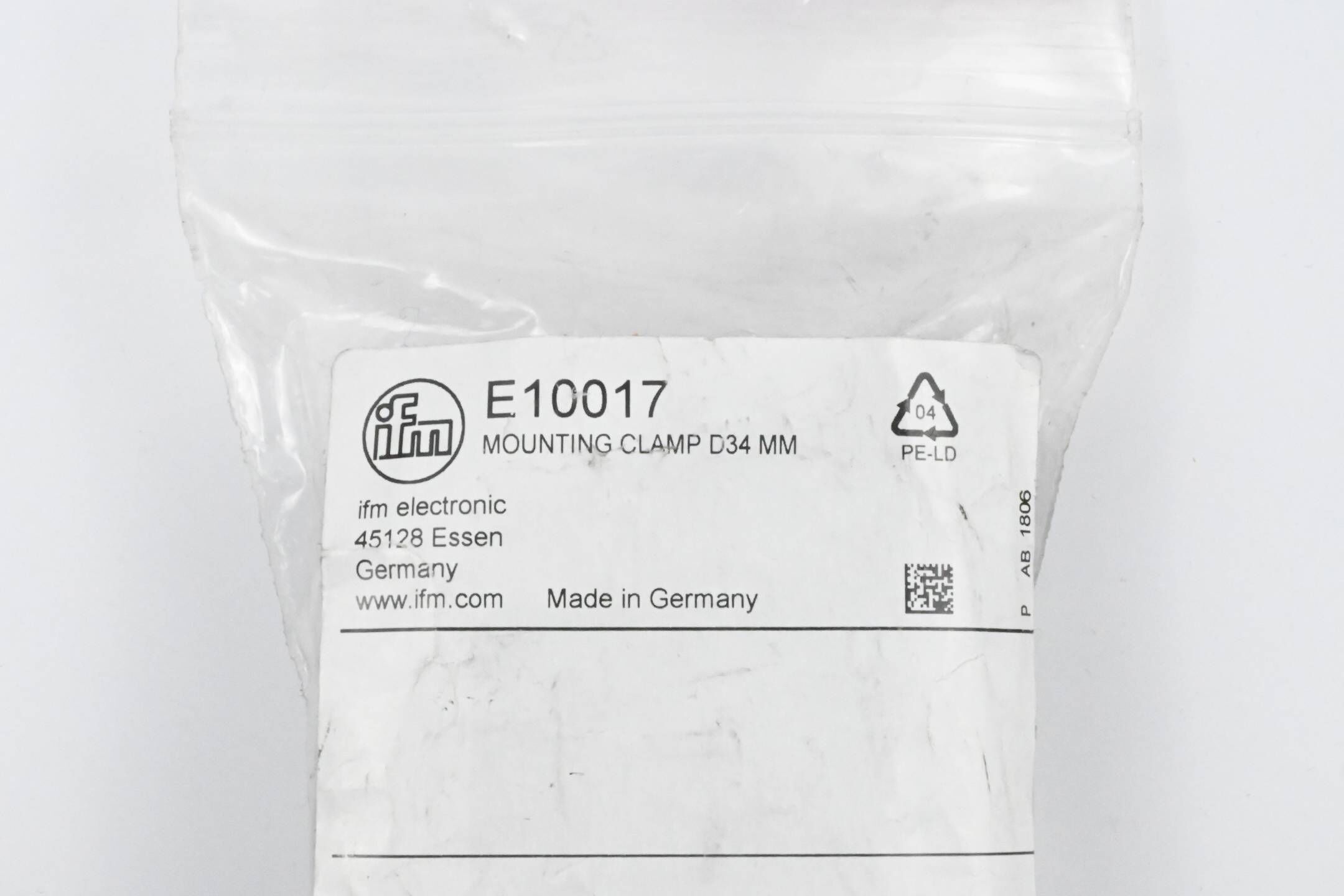 Ifm 7 Stück Befestigungsschelle E10017