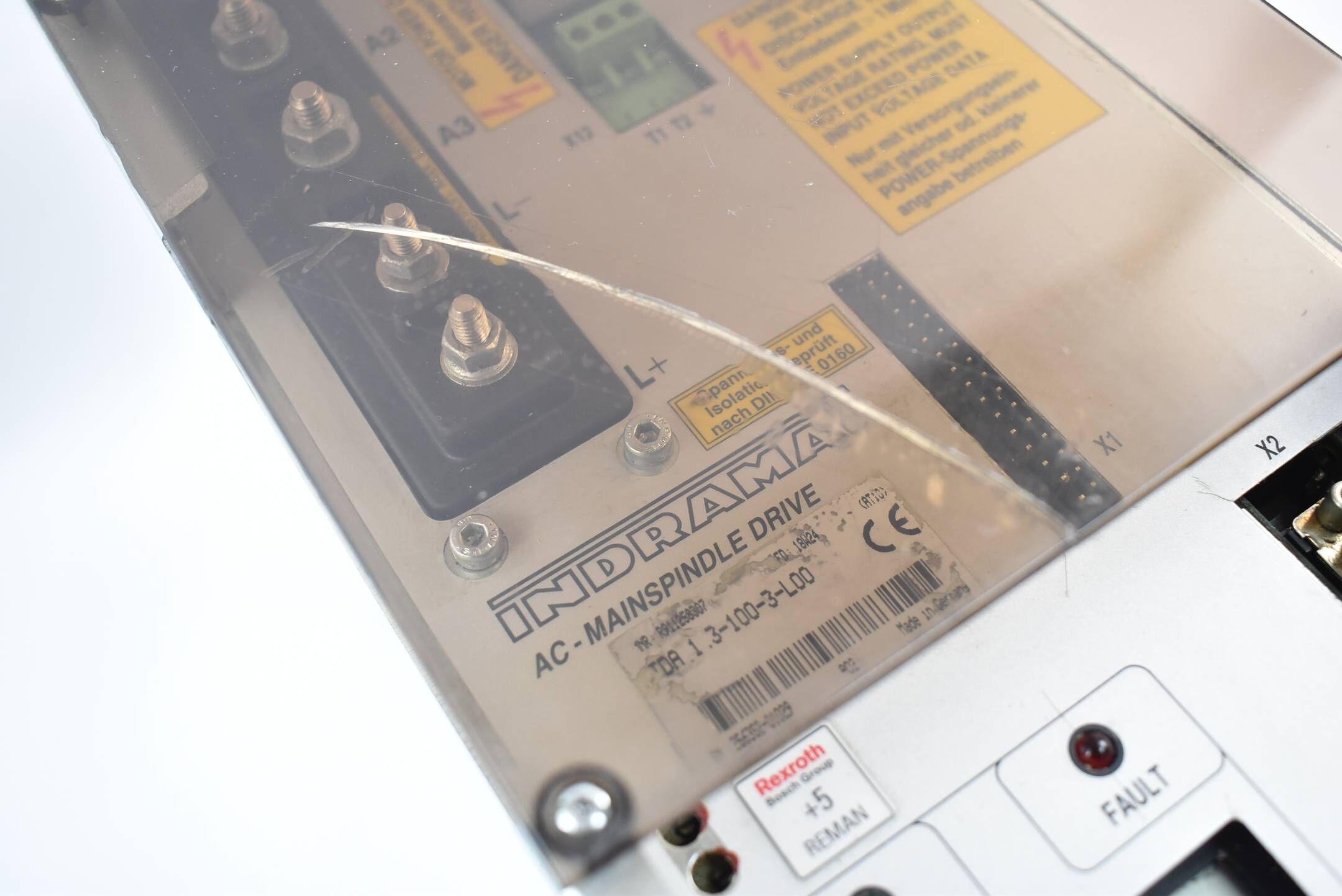 Indramat AC Mainspindle Drive TDA 1.3-100-3-L00 ( R911258307 )