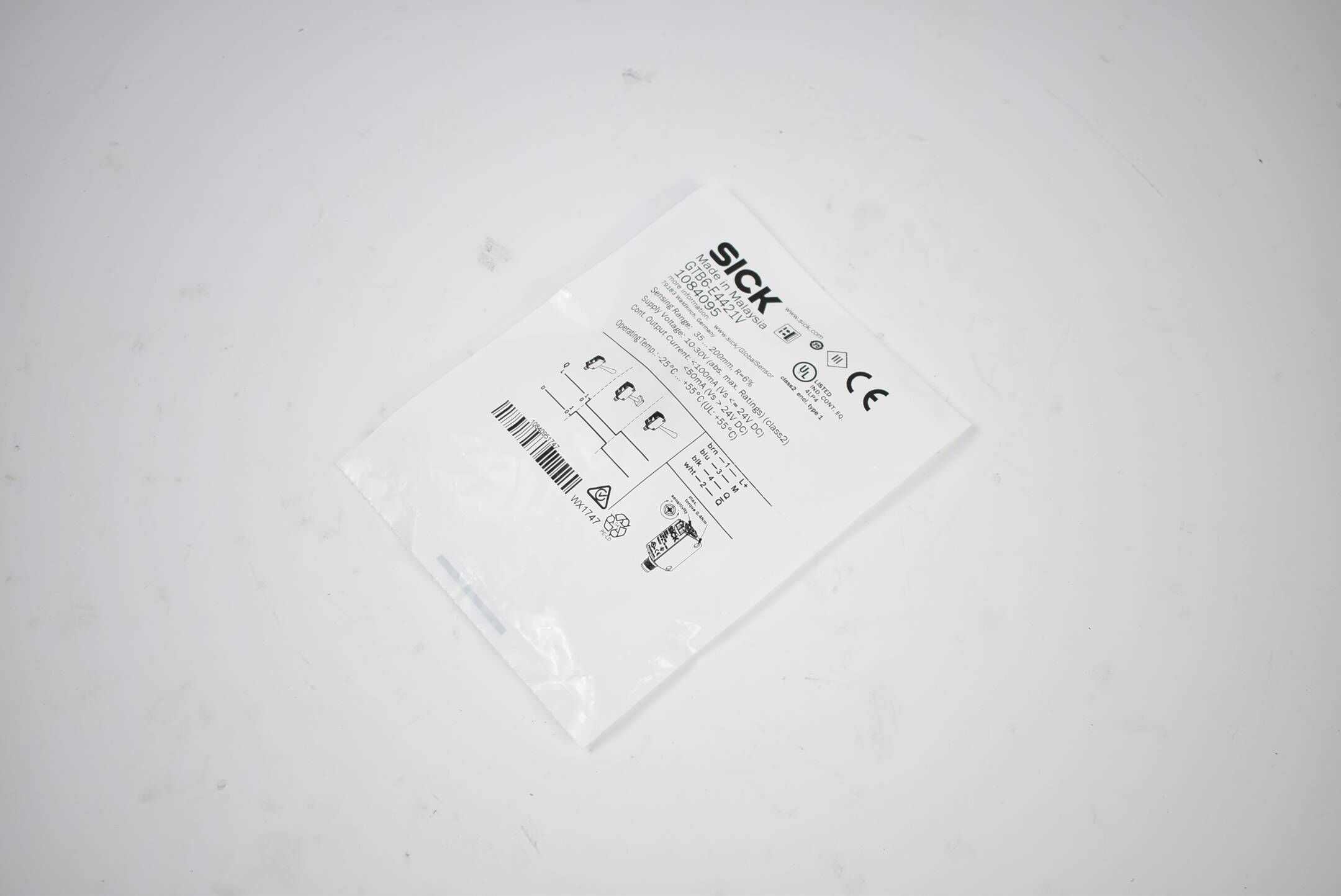 Sick Miniatur Lichtschranken GTB6-E4421V ( 1084095 )