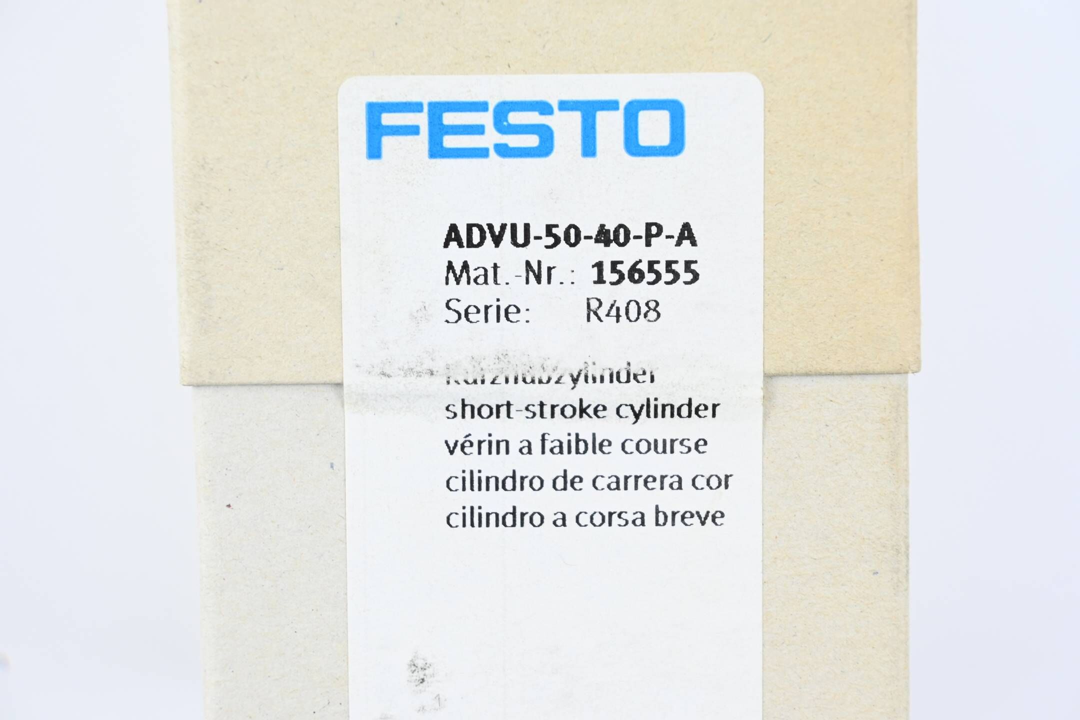 Festo Kompaktzylinder Kurzhubzylinder ADVU-50-40-P-A ( 156555 )