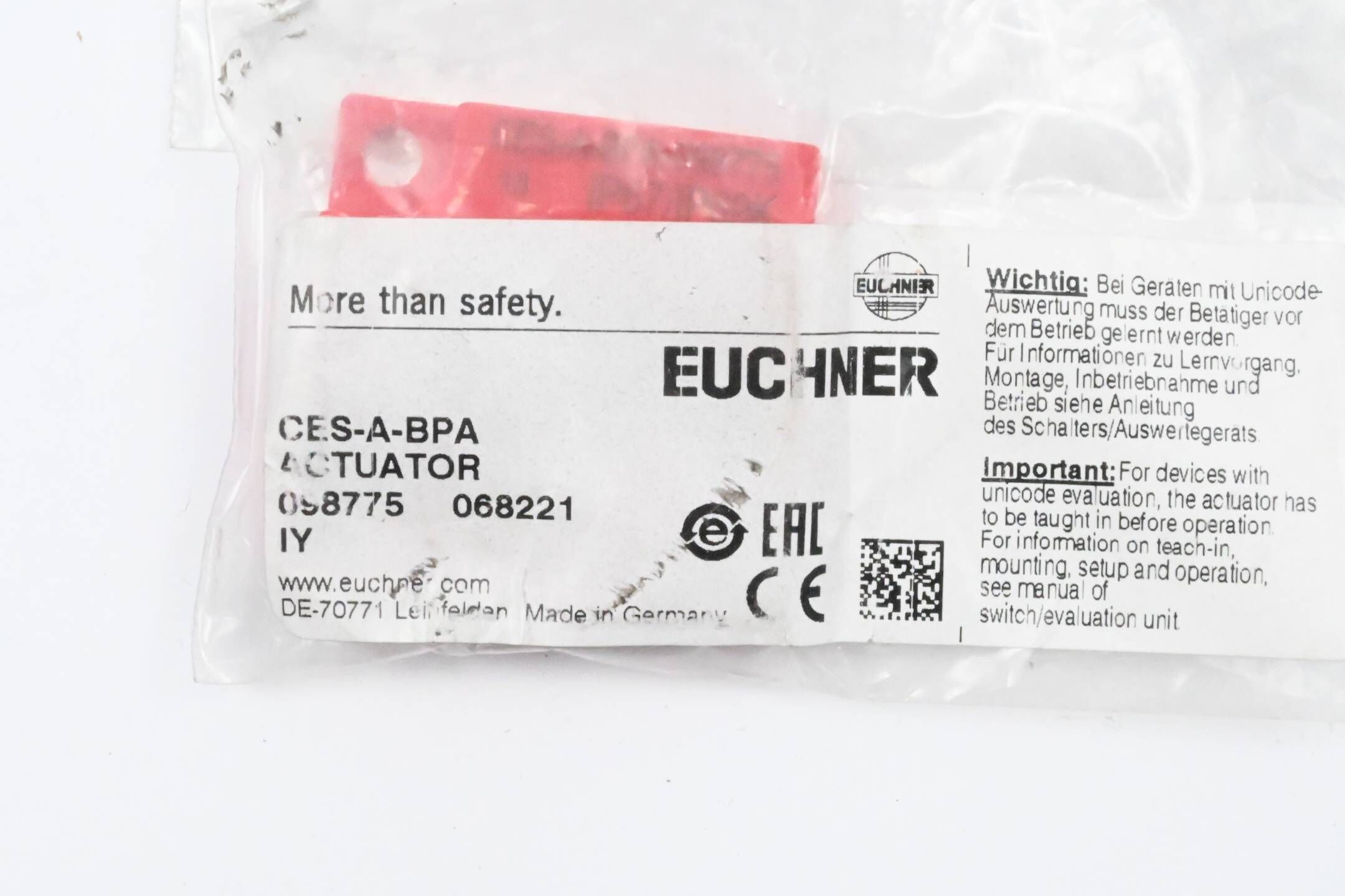 Euchner Betätiger CES-A-BPA-098775 ( 098775 )