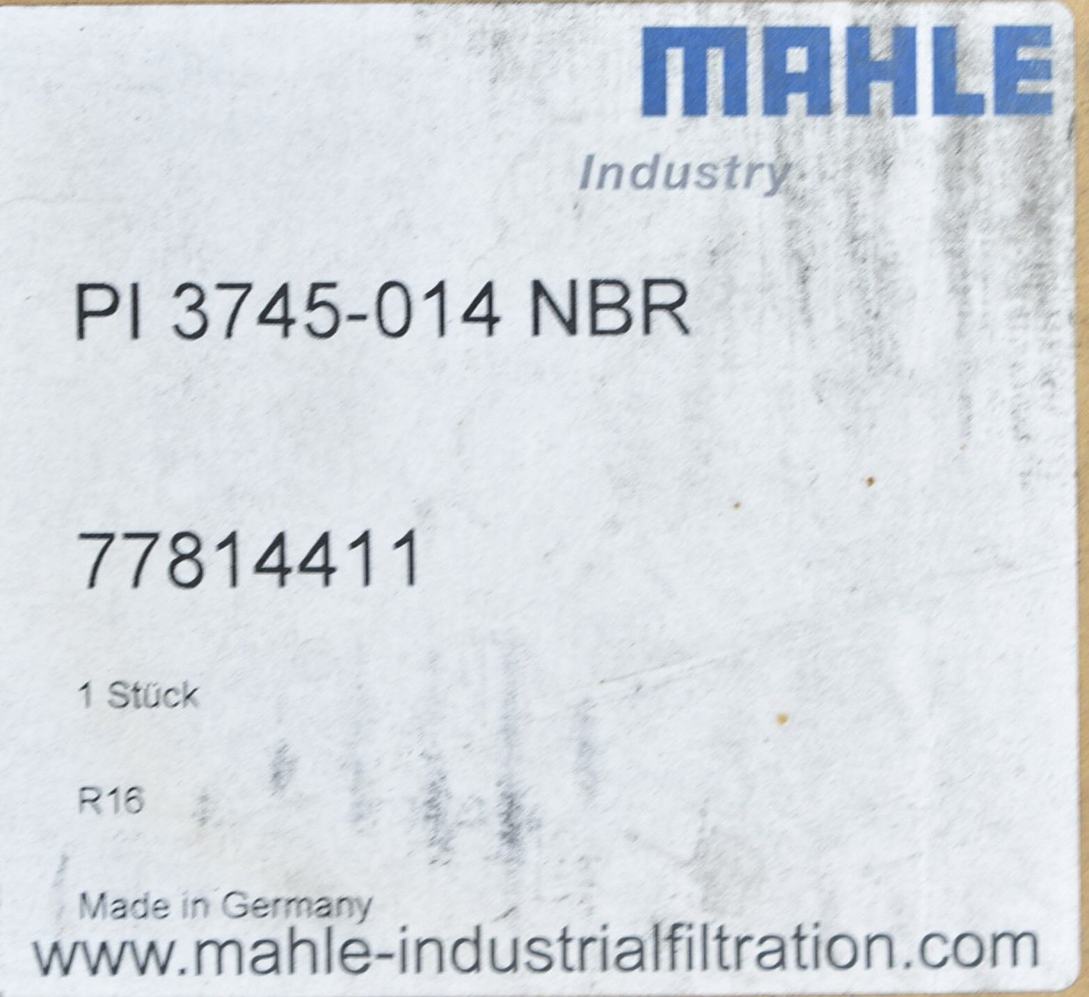 Mahle Mitteldruck-Doppelschaltfilter Pi 3745-014 NBR ( 77814411 )