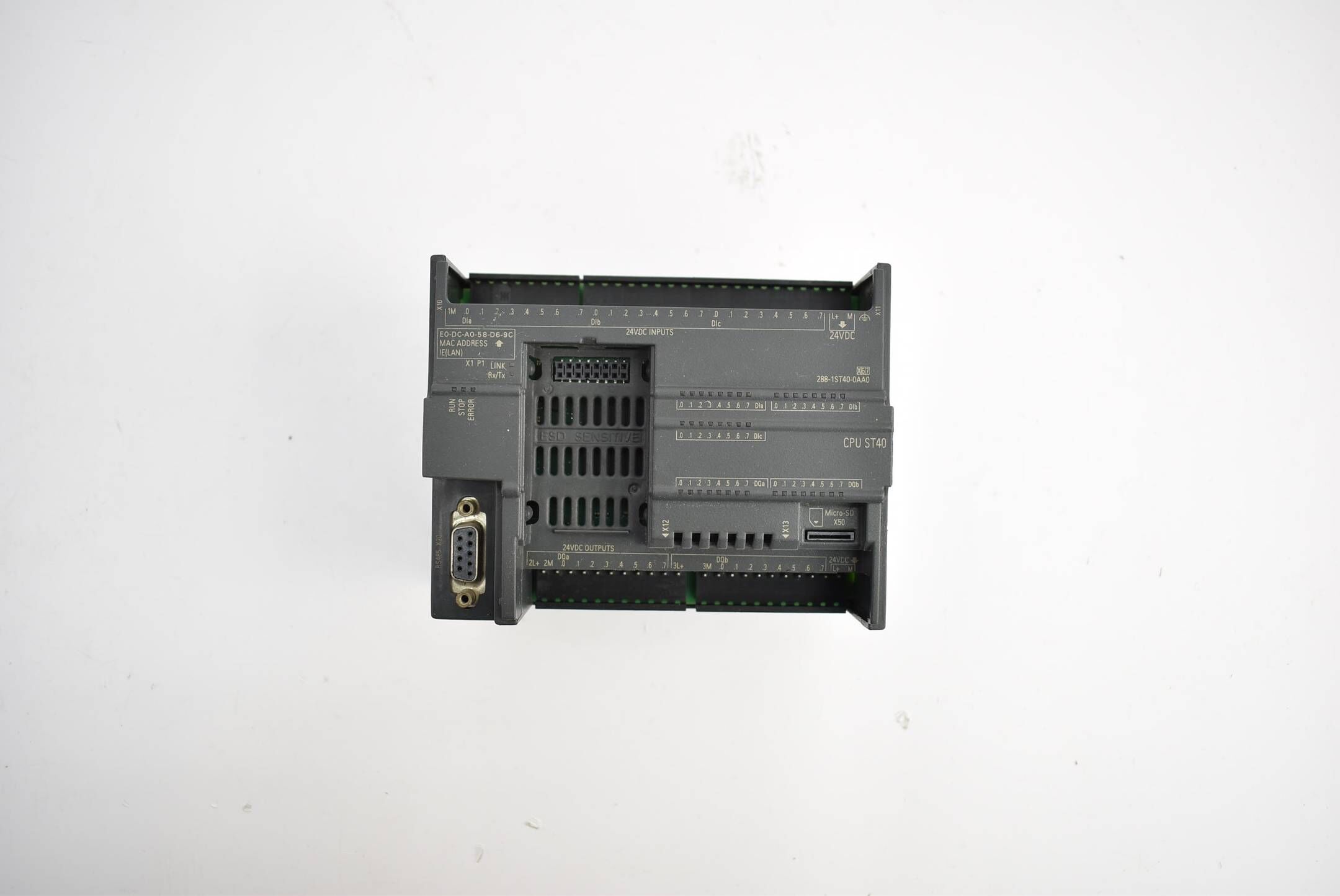 Siemens simatic S7-200 smart 24VDC 6ES7 288-1ST40-0AA0 ( 6ES7288-1ST40-0AA0 ) E5