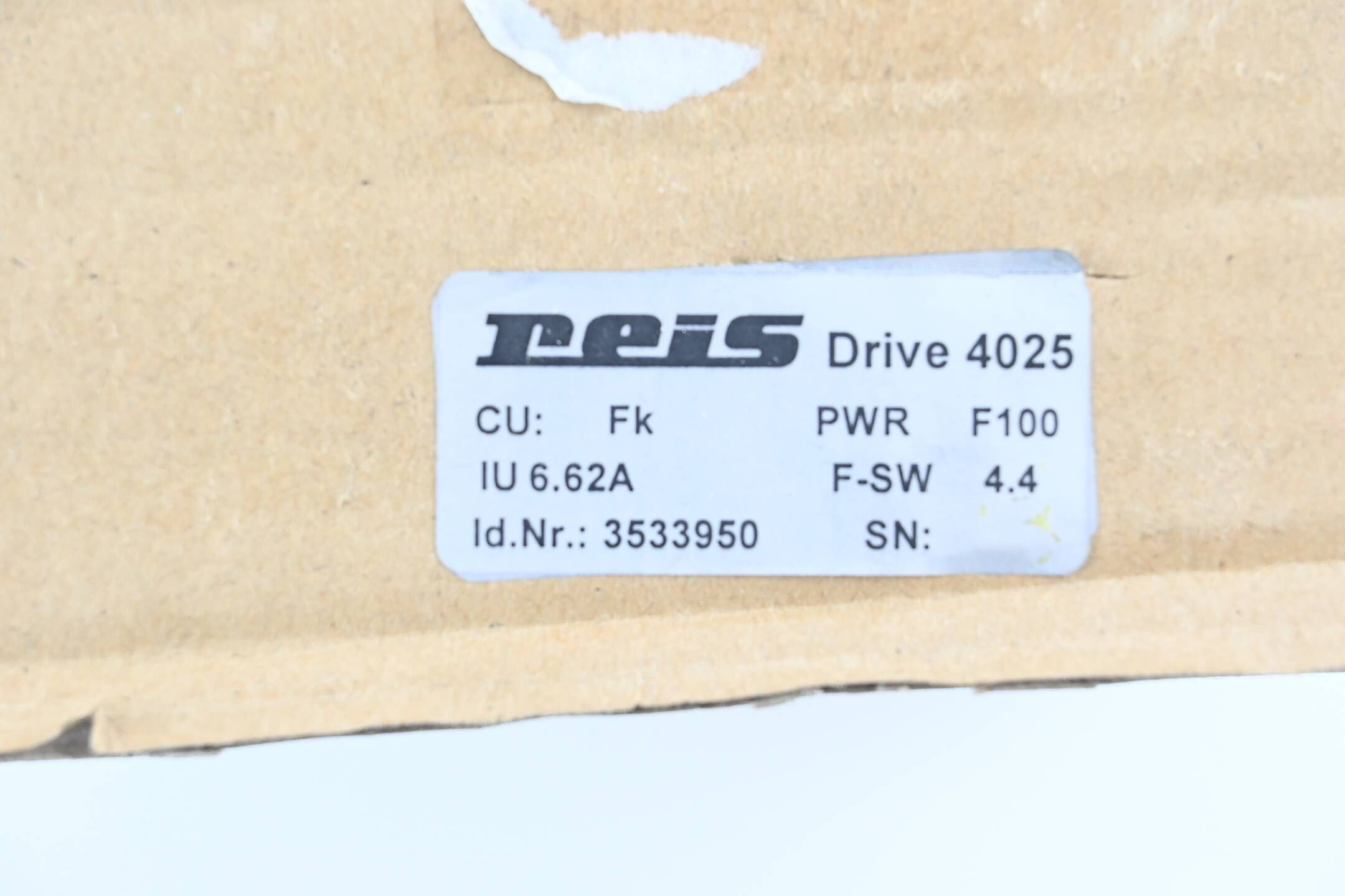 Reis Robotics Drive 4025 ( F-SW 4.4 ) IU 6.62A 3533950