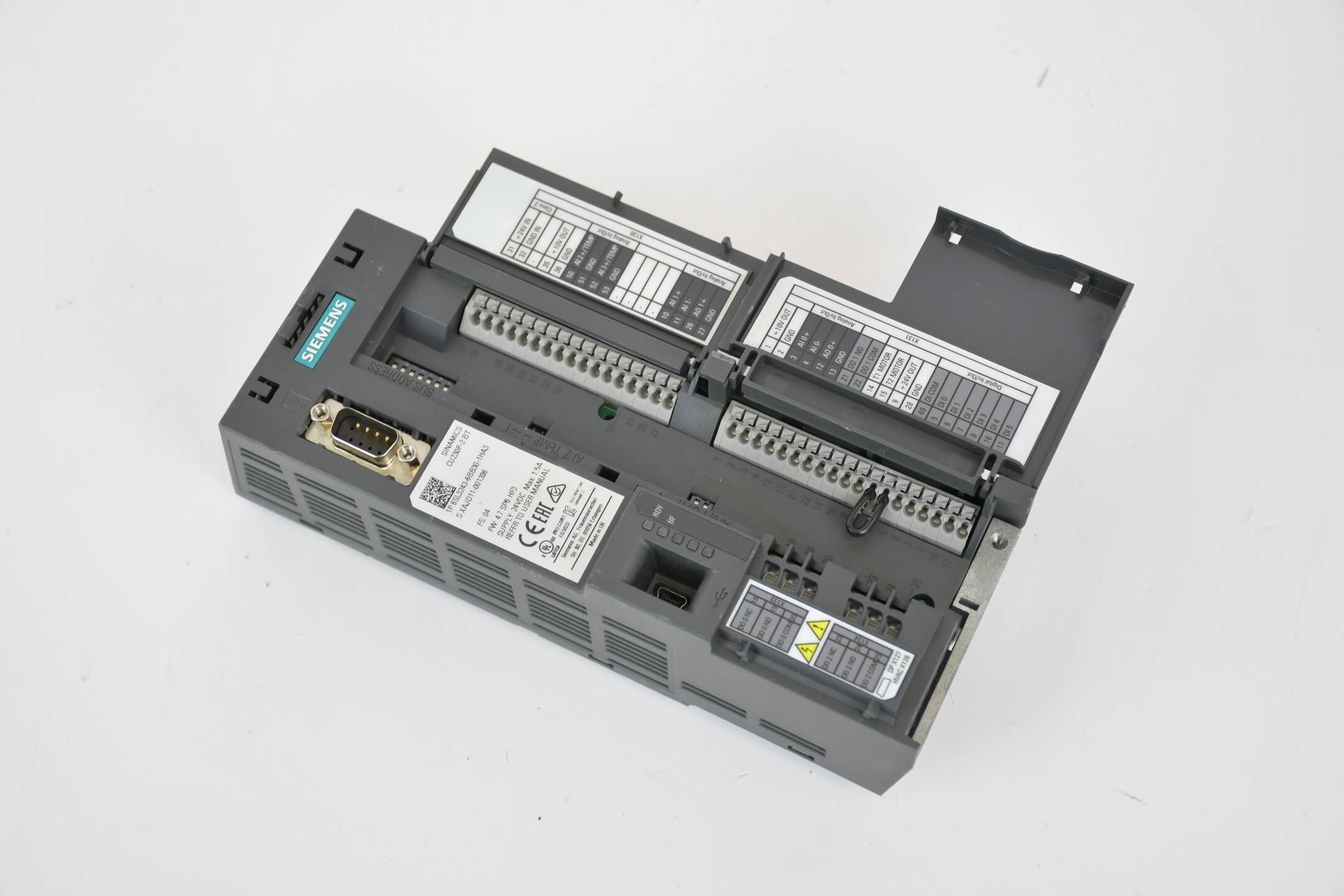 Siemens sinamics G120P CU230-2 BT 6SL3243-6BB30-1HA3 ( 6SL3 243-6BB30-1HA3 )