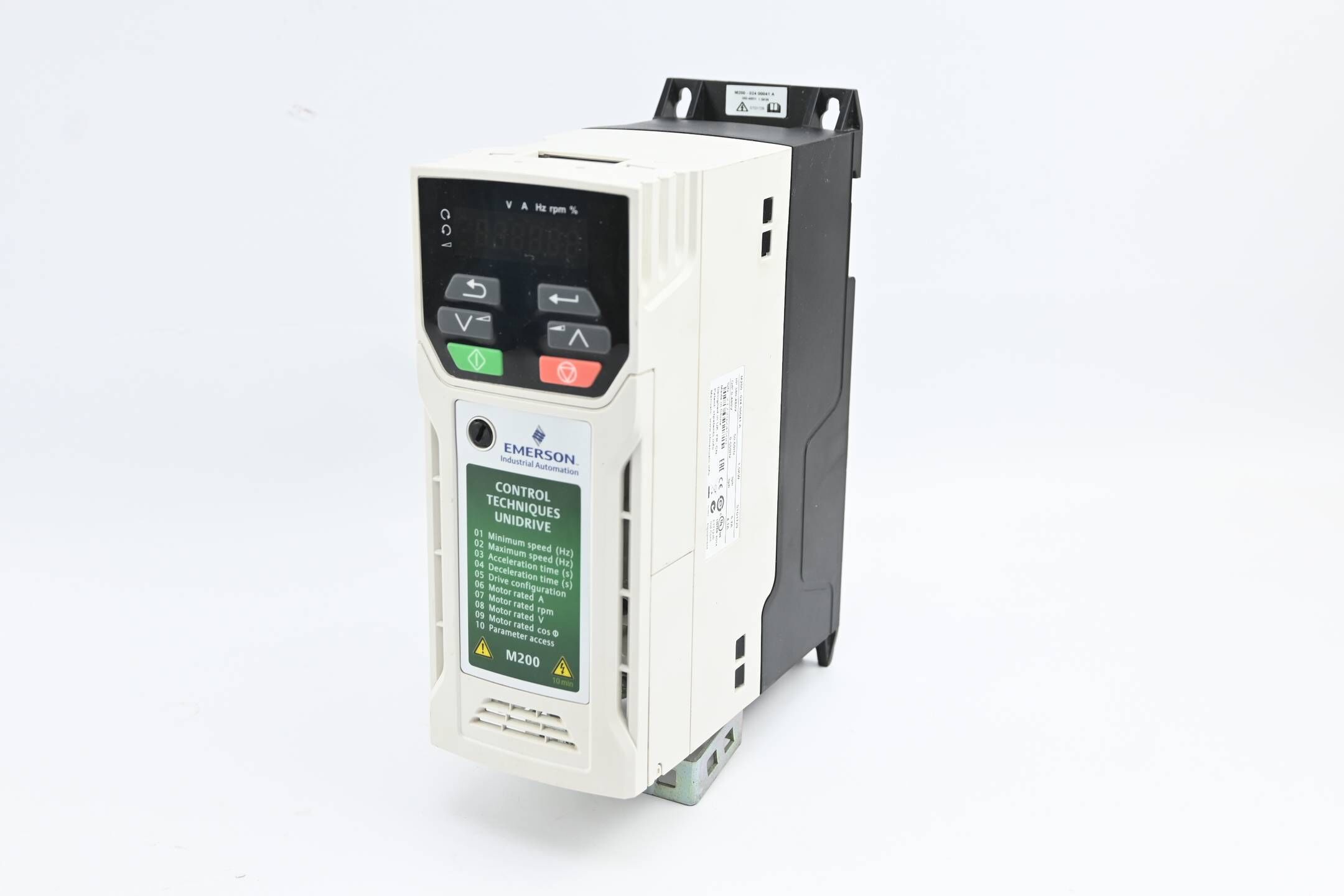 Emerson Control Techniques Unidrive M200-024 00041 A 