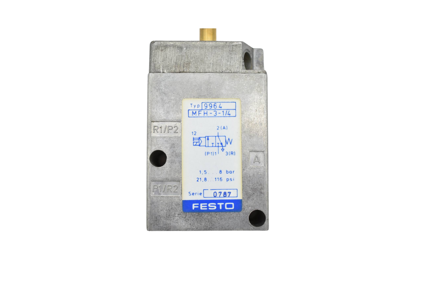 Festo Pneumatik MFH-3-1/4 9964 Magnetventil Serie 0787