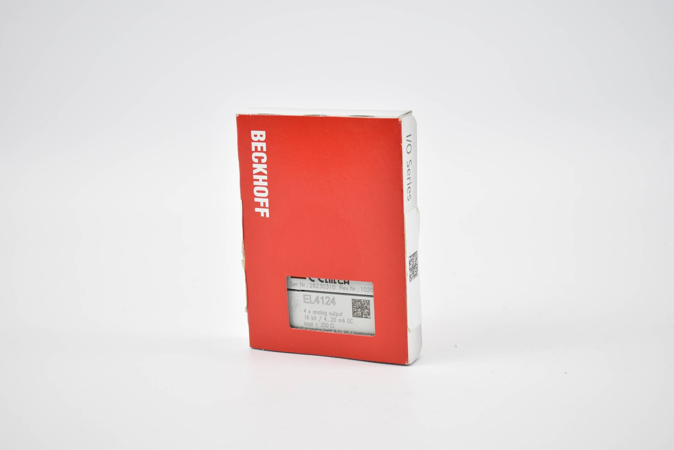 Beckhoff EtherCAT-Klemme 4-Kanal-Analog-Ausgang EL4124 ( EL 4124 ) 4-20mA 16Bit