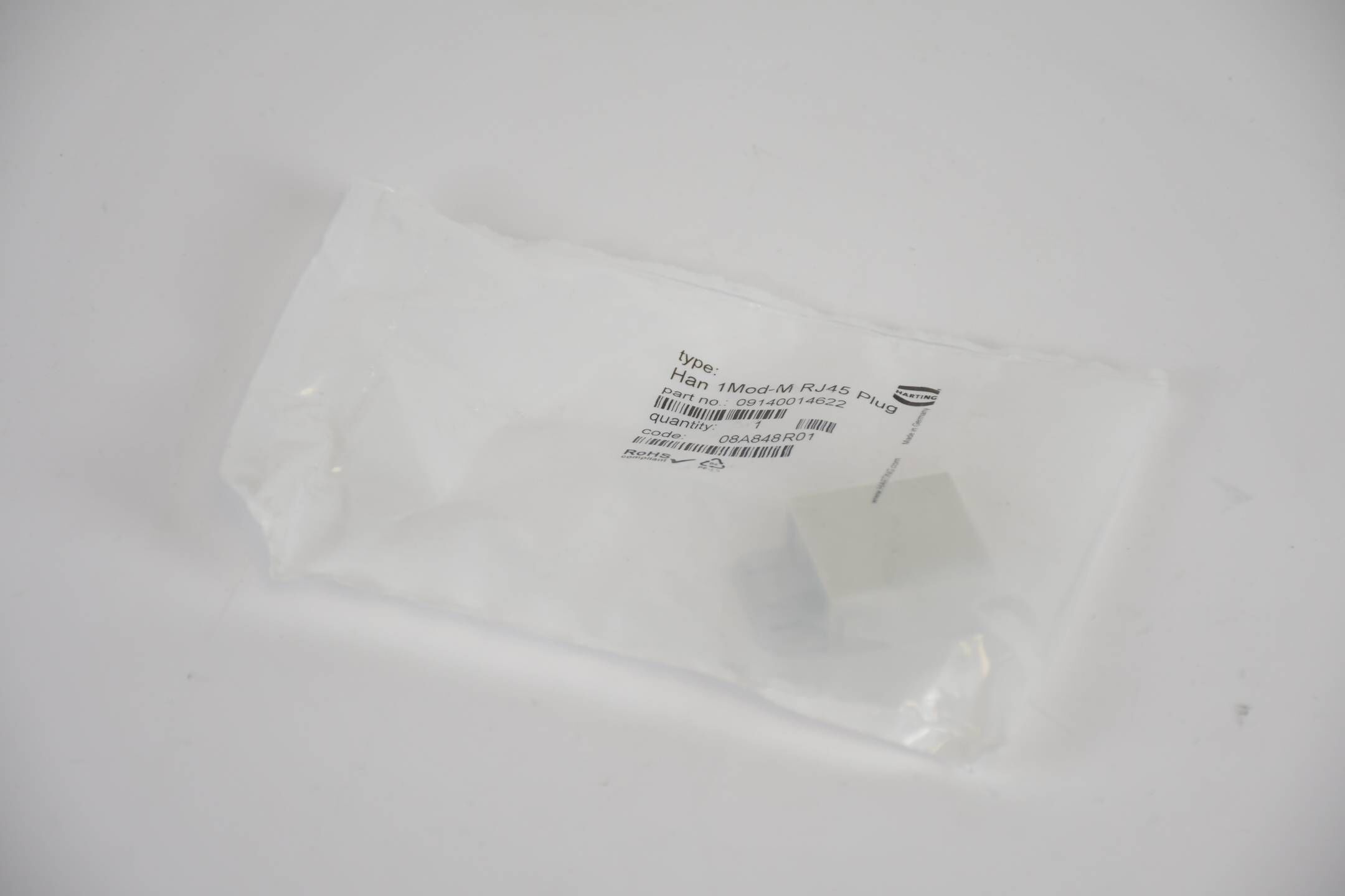 Harting Han 1Mod-M RJ45 Plug ( 09140014622 )