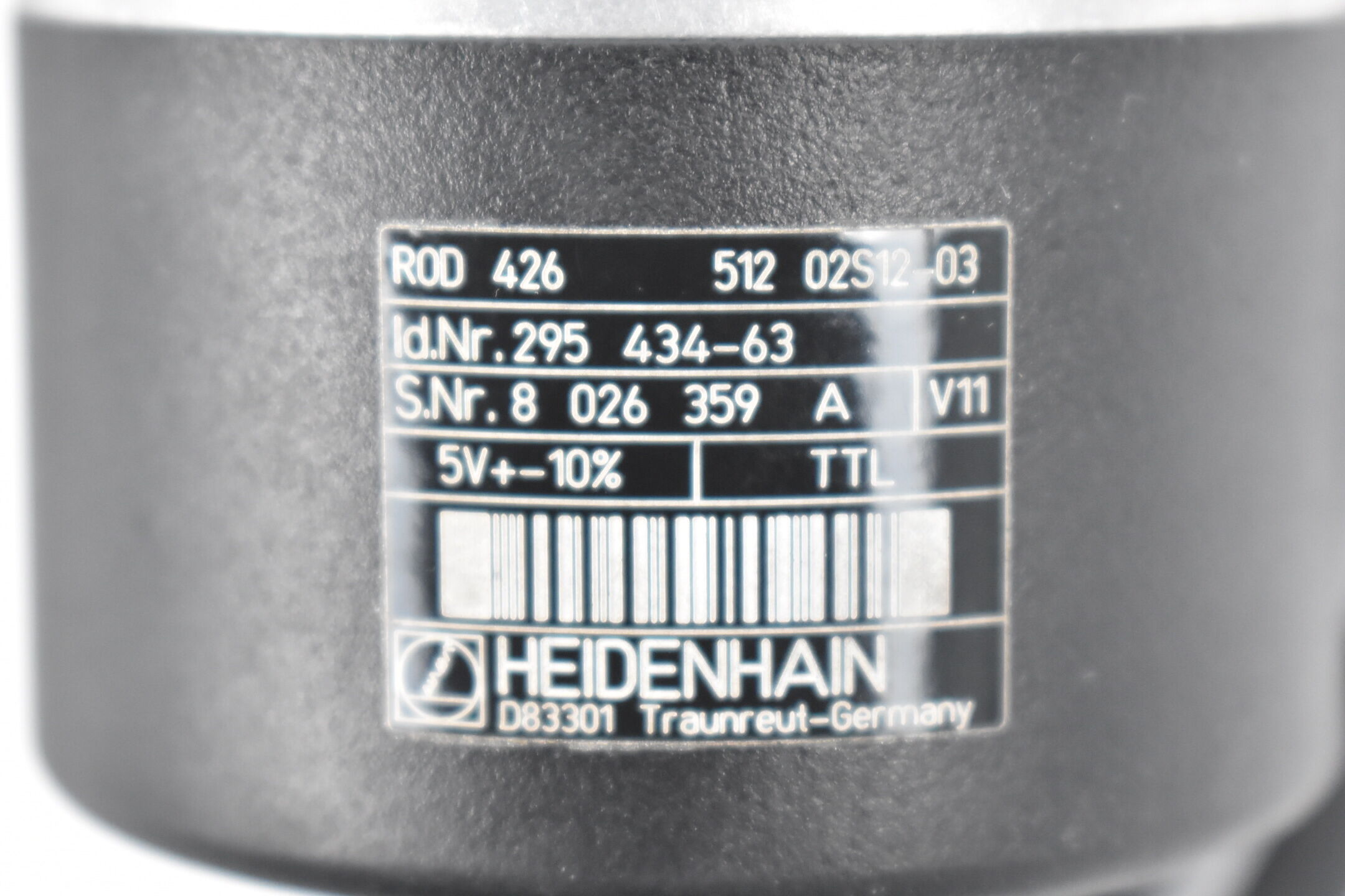 Heidenhain Drehgeber ROD 426 512 02S12-03 ( 295 434-63 ) 295434-63 ( V11 )