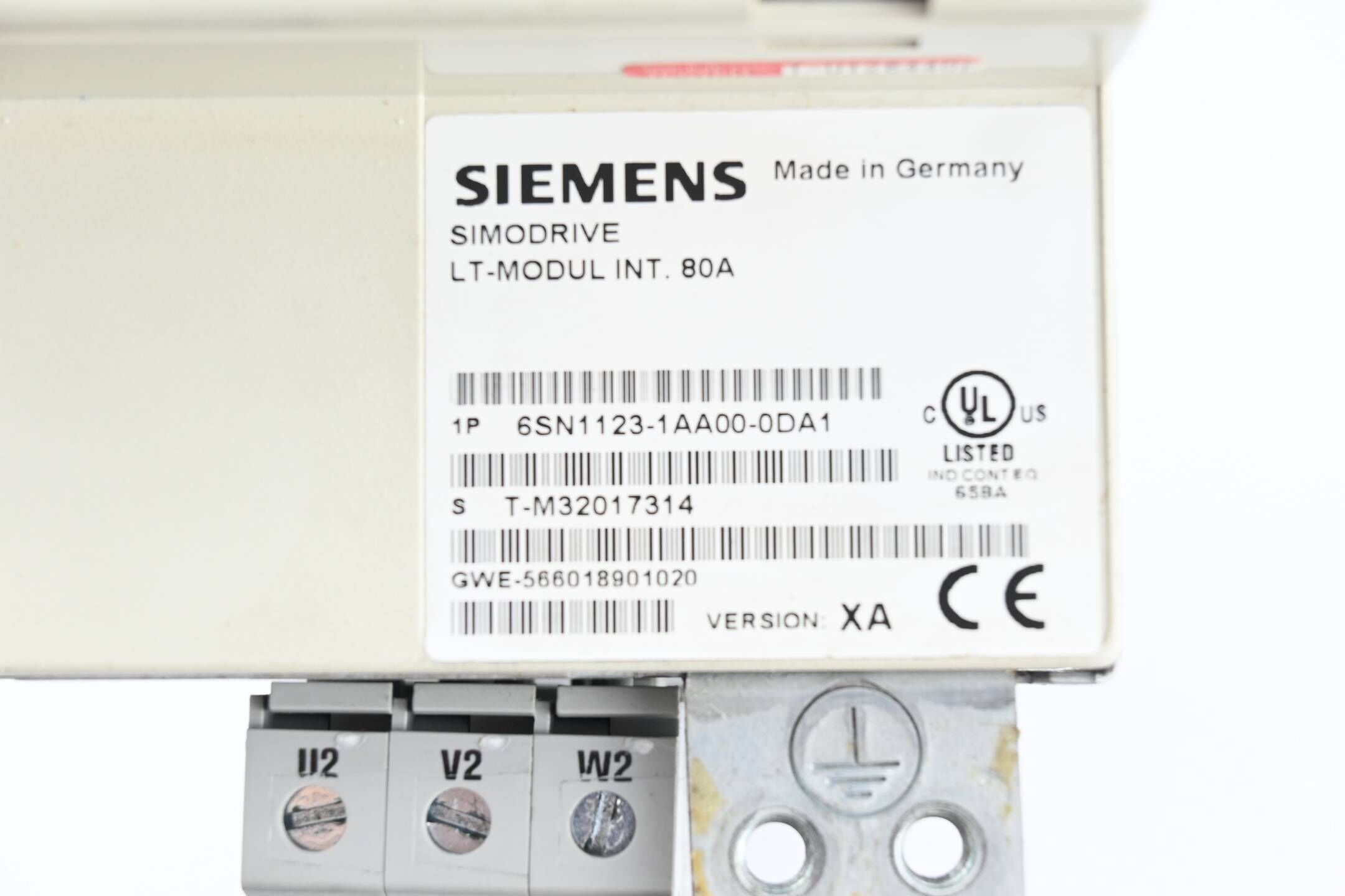 Siemens Simodrive LT-Modul Int. 80A 6SN1123-1AA00-0DA1 ( 6SN1 123-1AA00-0DA1 )