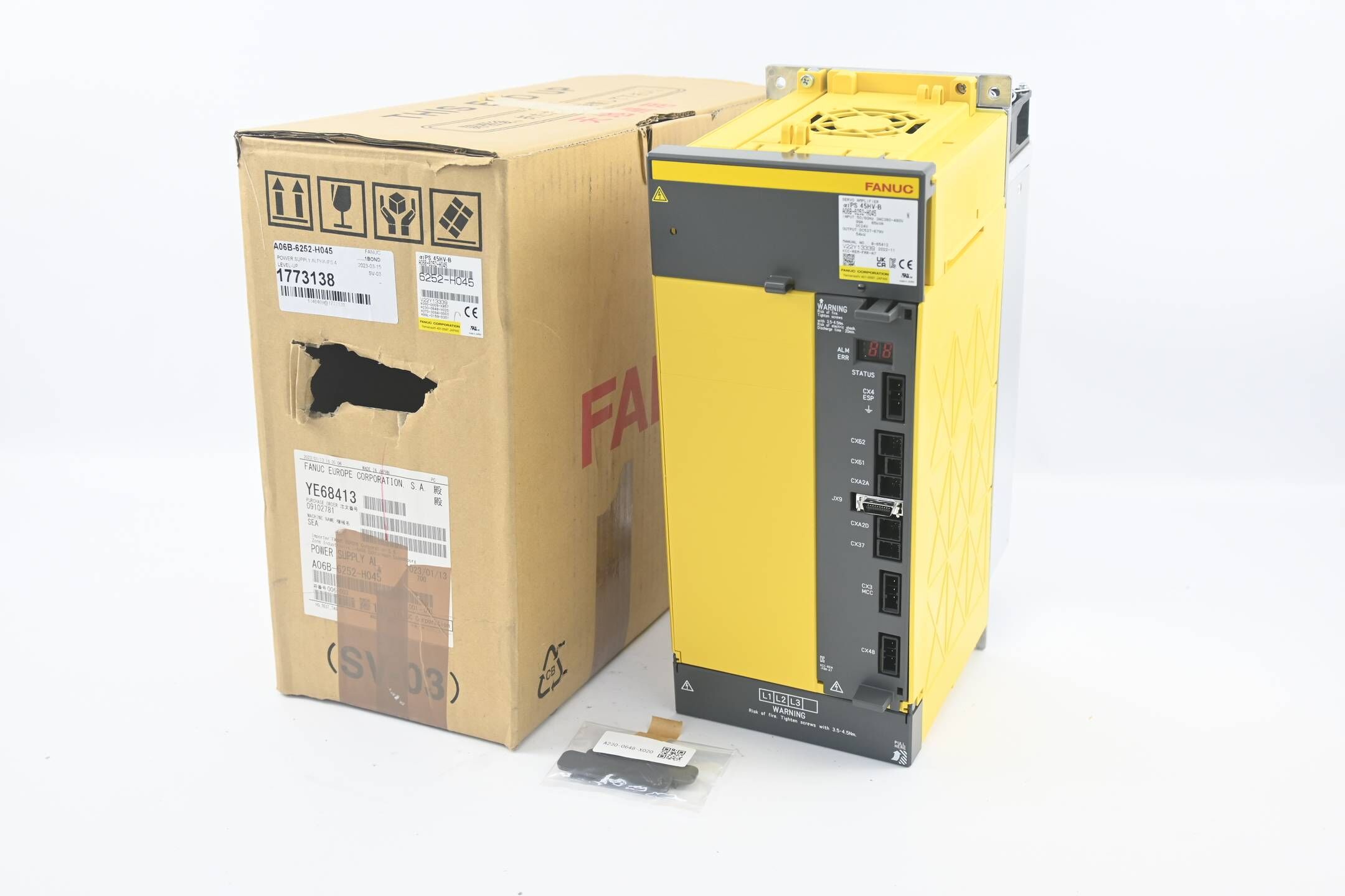 Fanuc Servo Amplifier A06B-6252-H045
