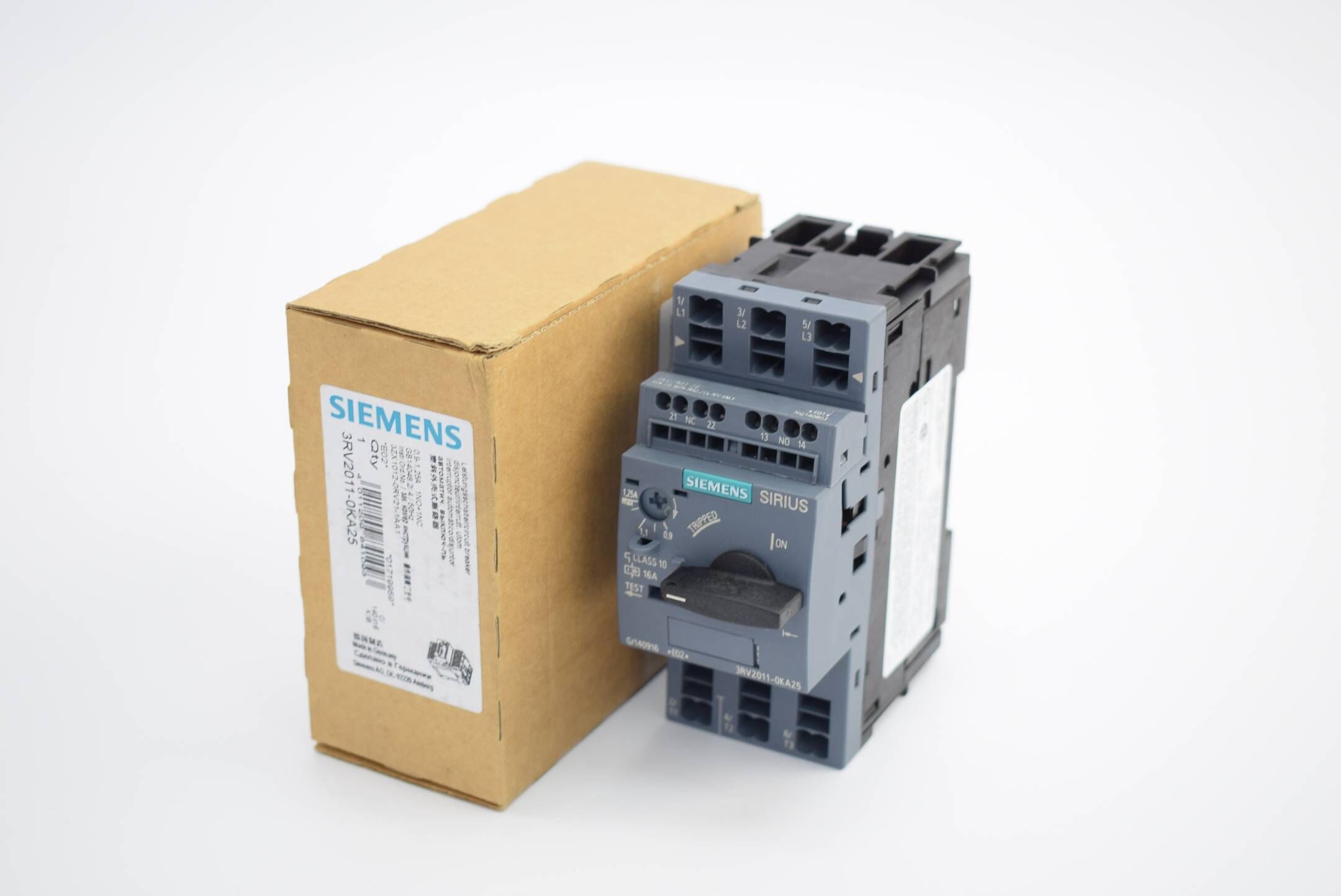 Siemens sirius Leistungsschalter 3RV2011-0KA25 ( 3RV2 011-0KA25 )