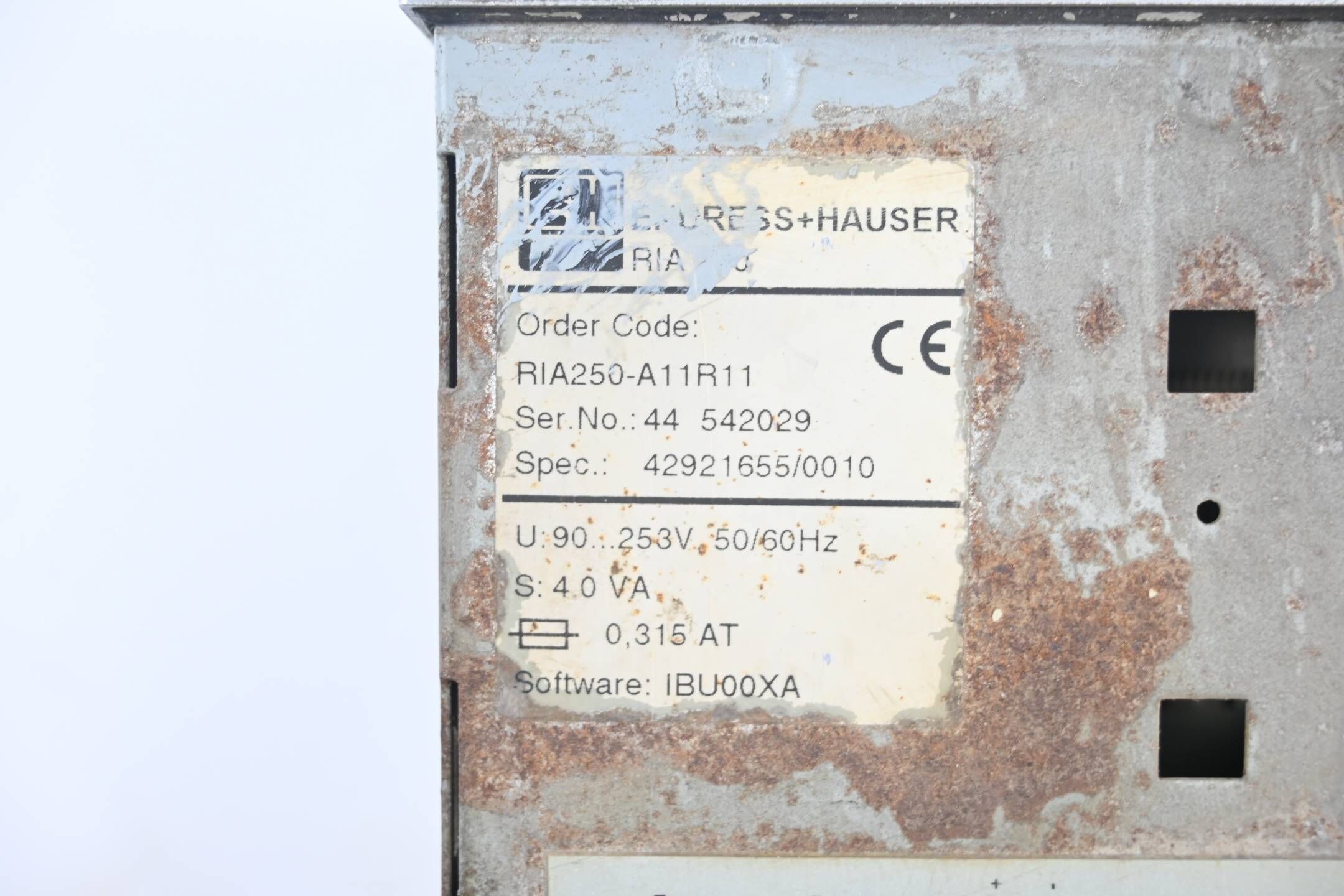 Endress+Hauser Prozessanzeiger RIA250-A11R11 