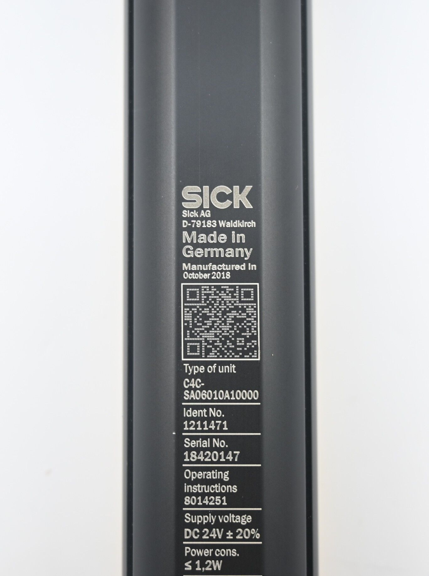 Sick Sicherheitslichtvorhang Empfänger C4C-SA06010A10000 ( 1211471 )