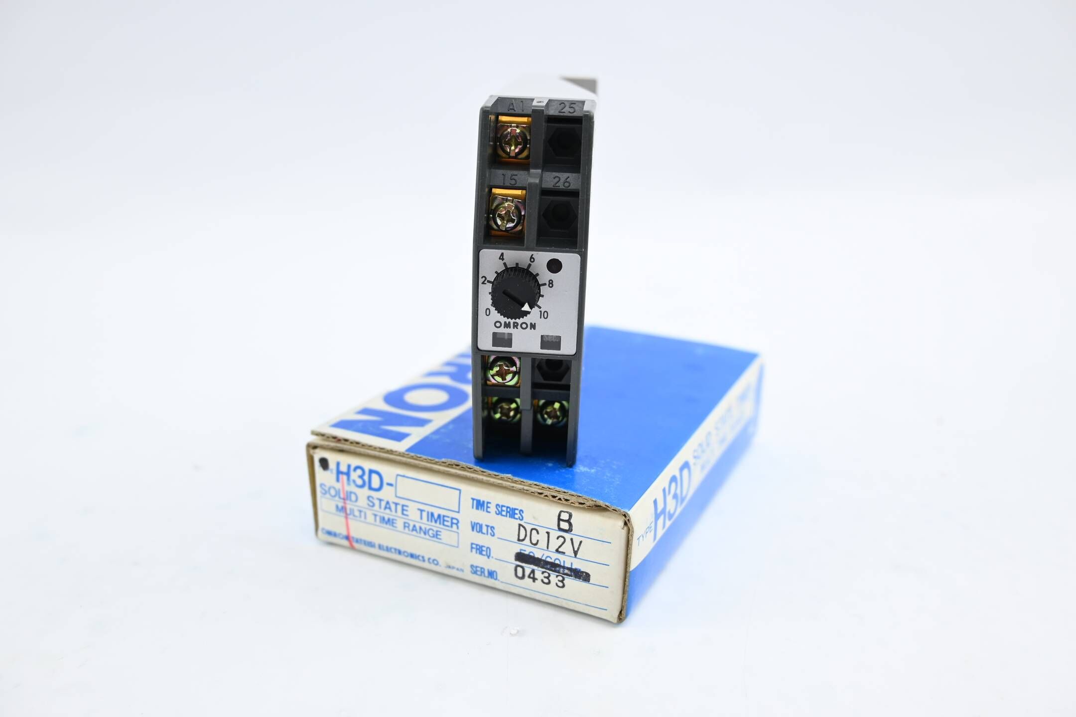 Omron Solid State Timer Time B 12VDC ( H3D )