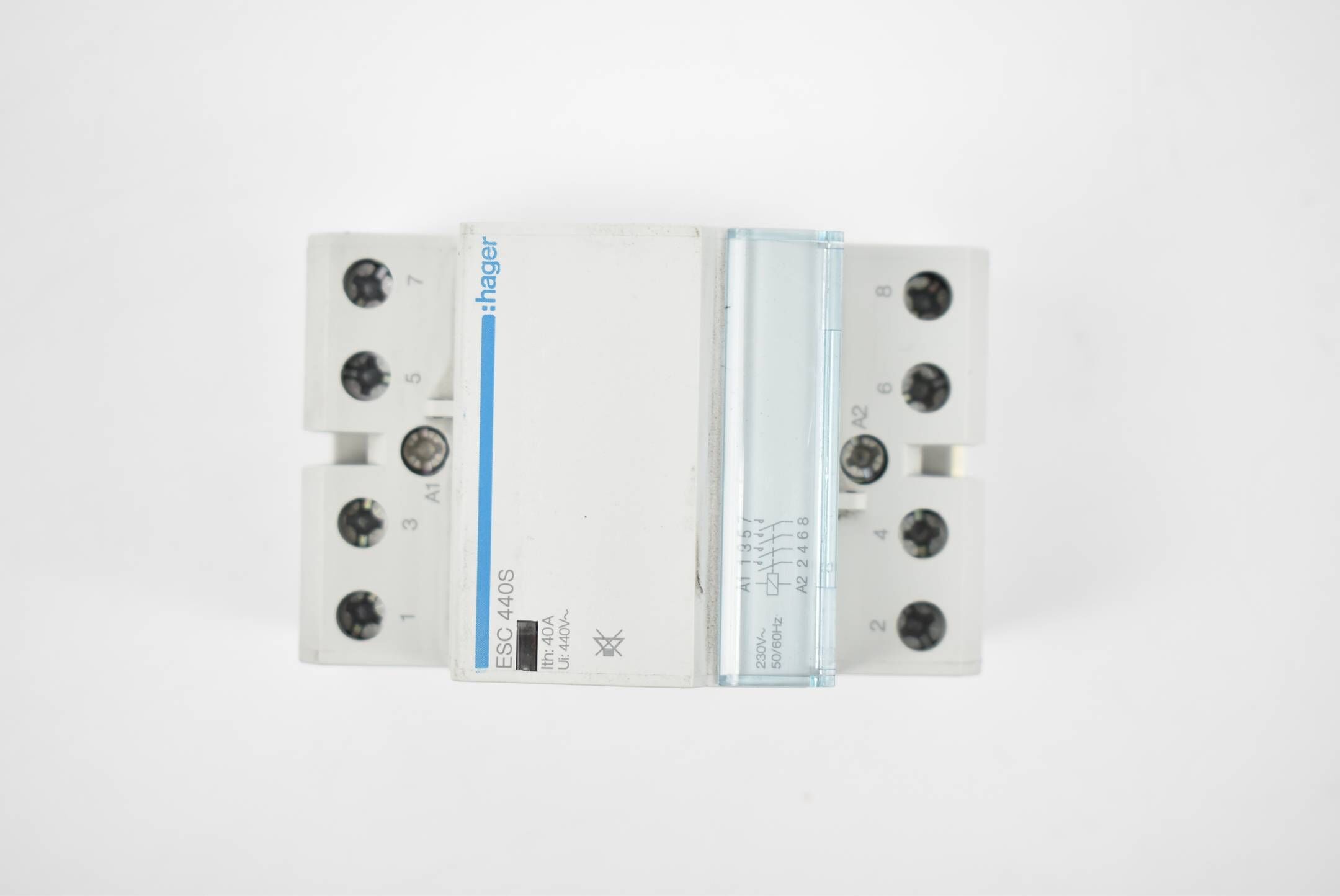 Hager Installationsschütz brummfrei ESC 400S ( ESC400S) 40A 230V