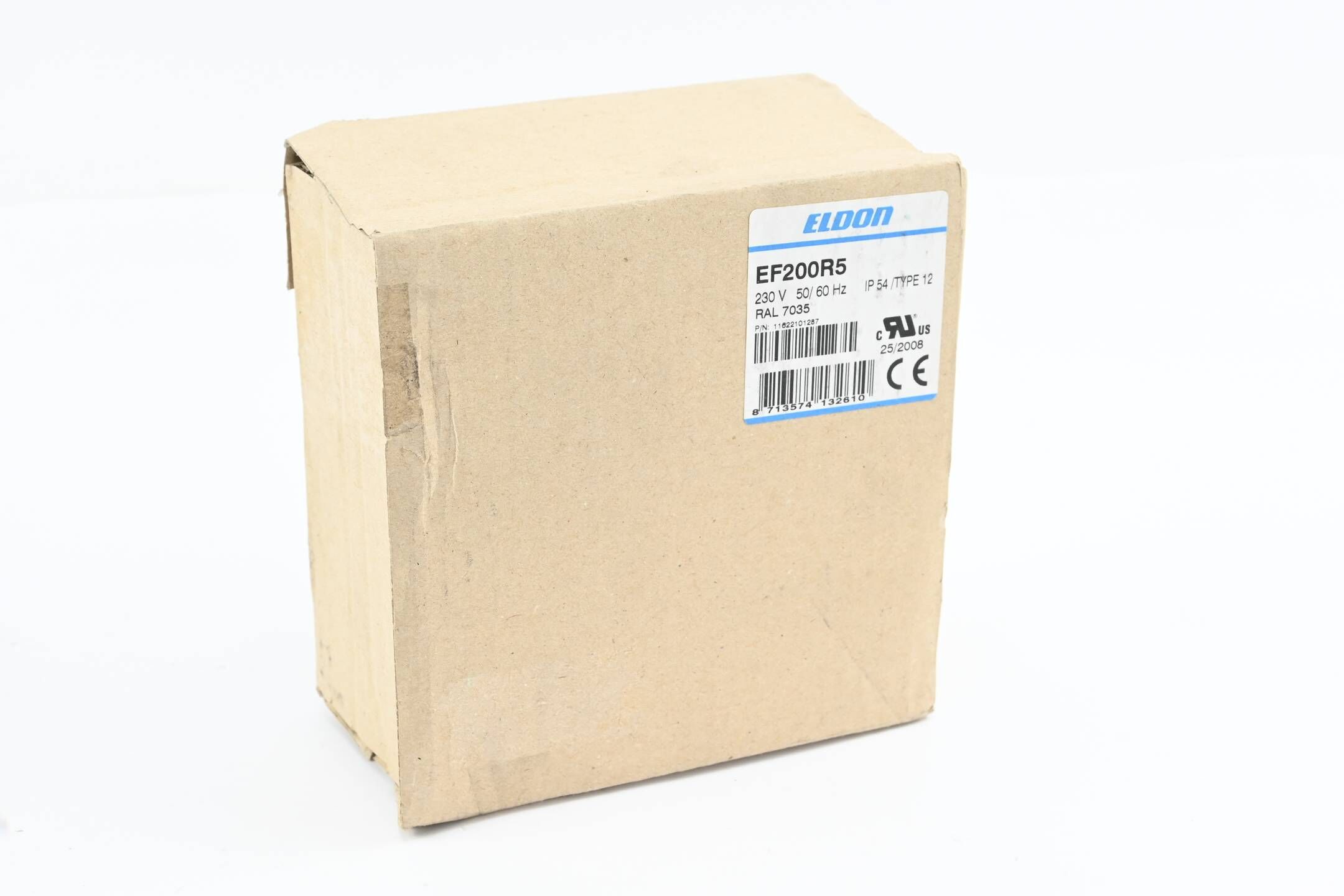 Eldon Filterlüfter EF200R5 ( 230V 50/60Hz RAL 7035 )