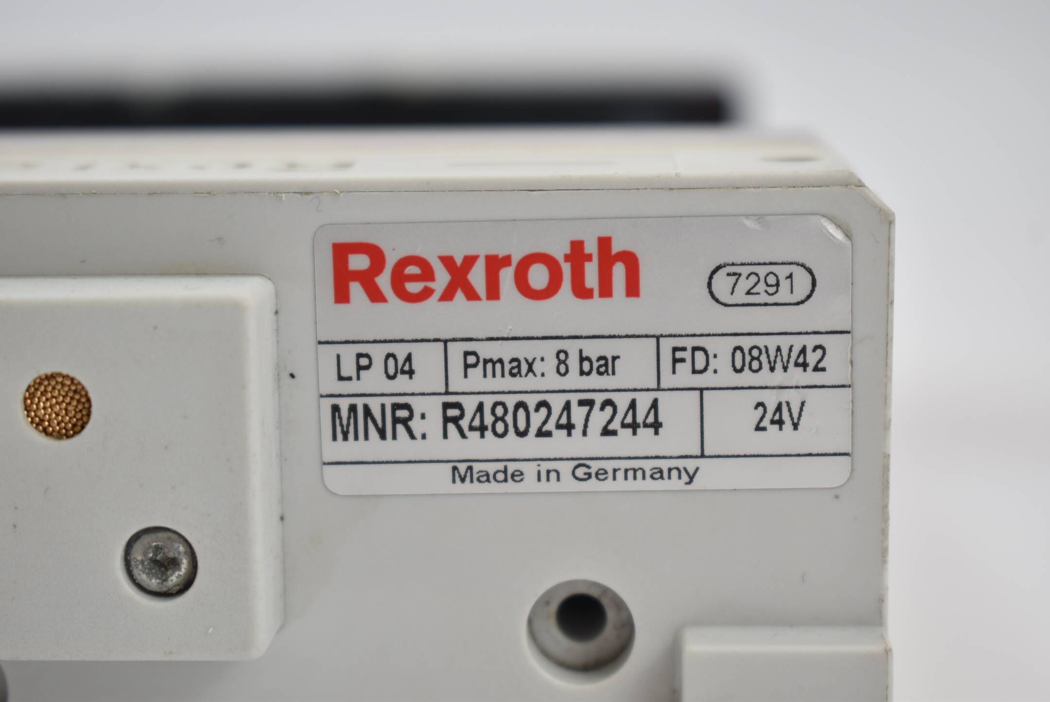 Rexroth LP 04 Ventileinheit R480247244 + Magnetventile 0820062101 + 0820062501