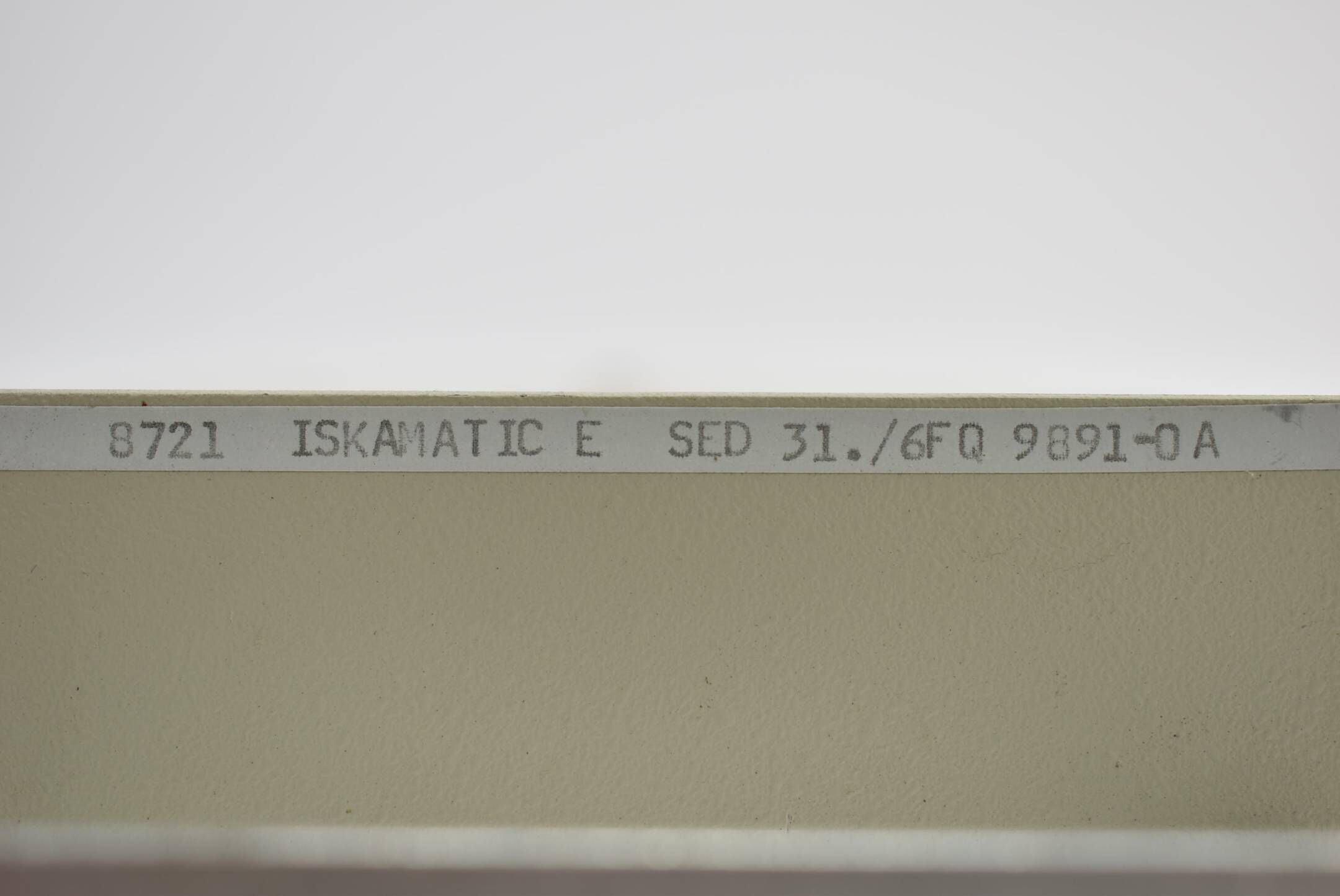 Siemens Iskamatic E SED31 6FQ9891-0A