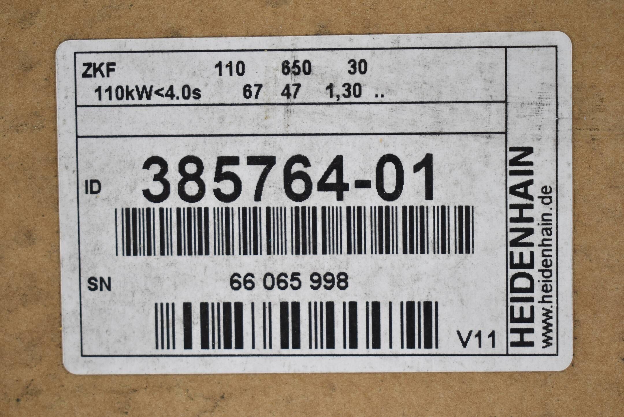 Heidenhain Zwischenkreis Filter 385764-01 ( V11 )