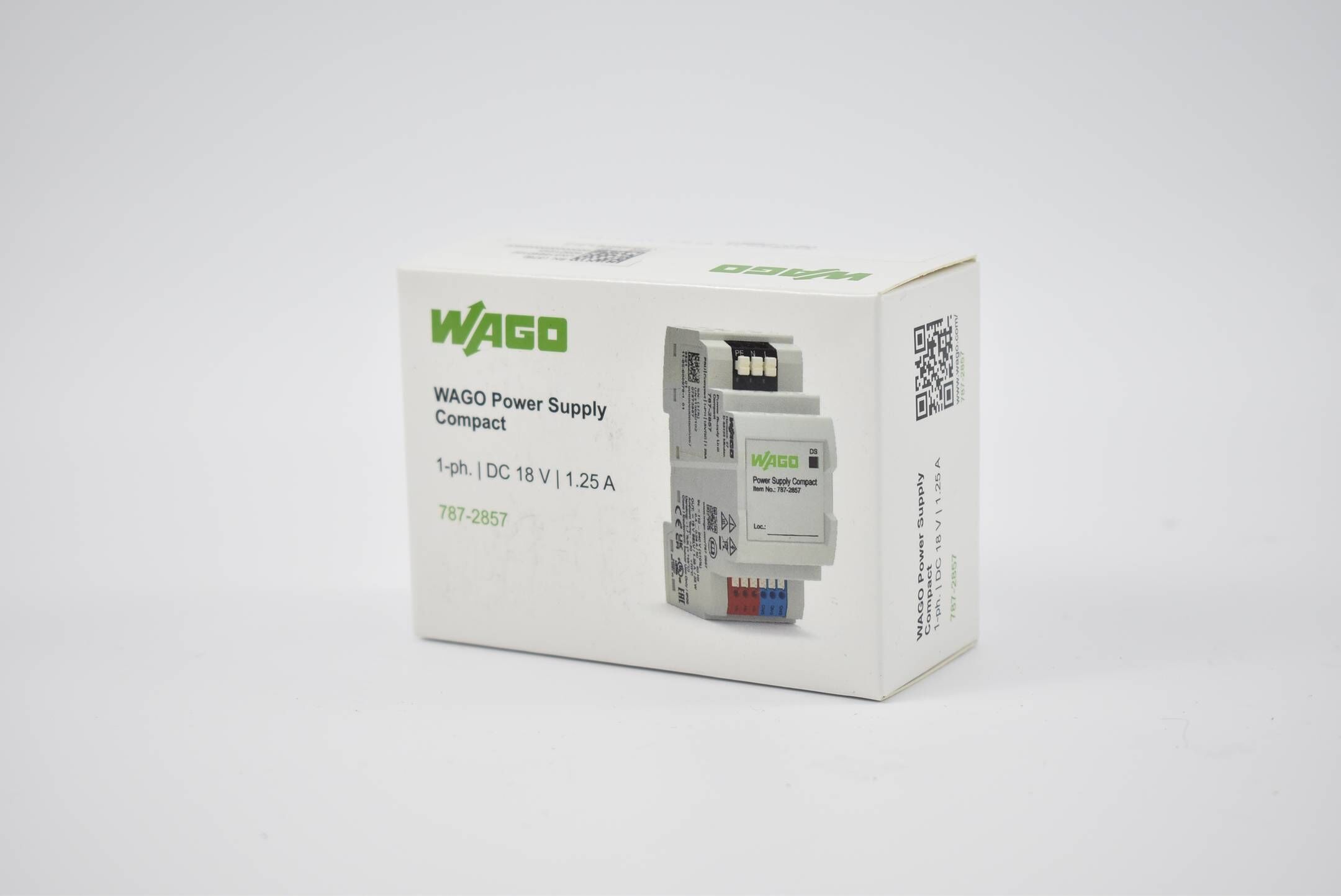 Wago Stromversorgung Compact 1-phasig 787-2857 ( 18VDC 1,25A ) 