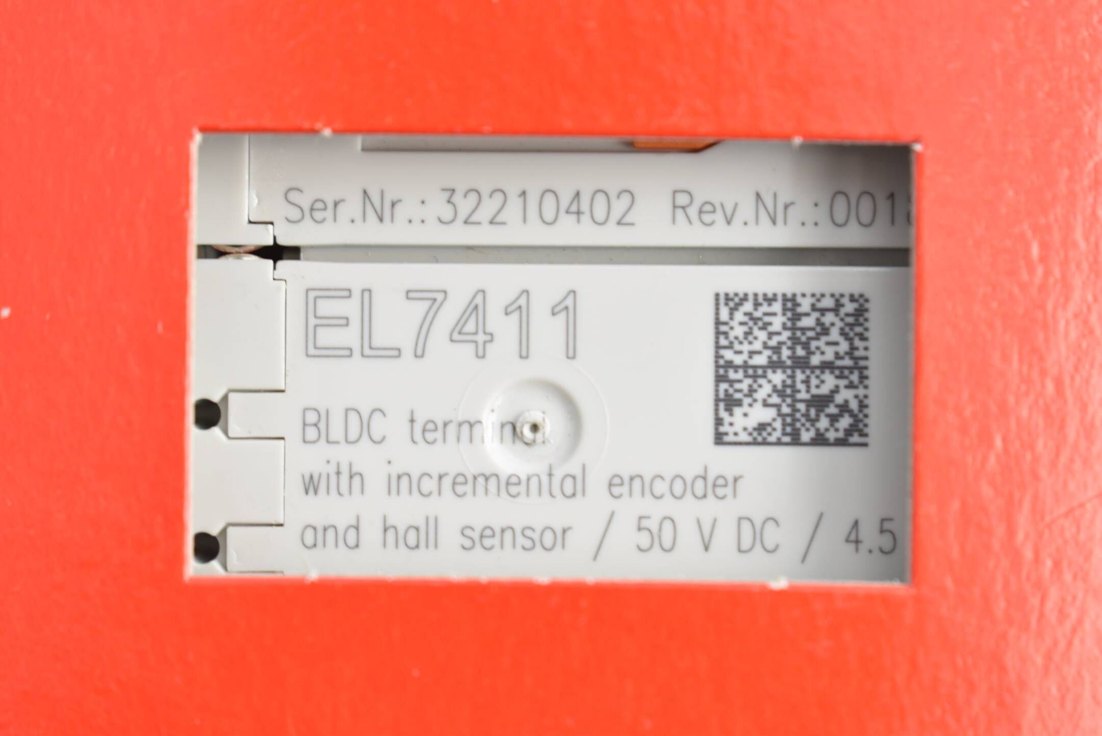 Beckhoff EtherCAT-Klemme 1-Kanal-Motion-Interface BLDC-Motor EL7411 ( EL 7411 )