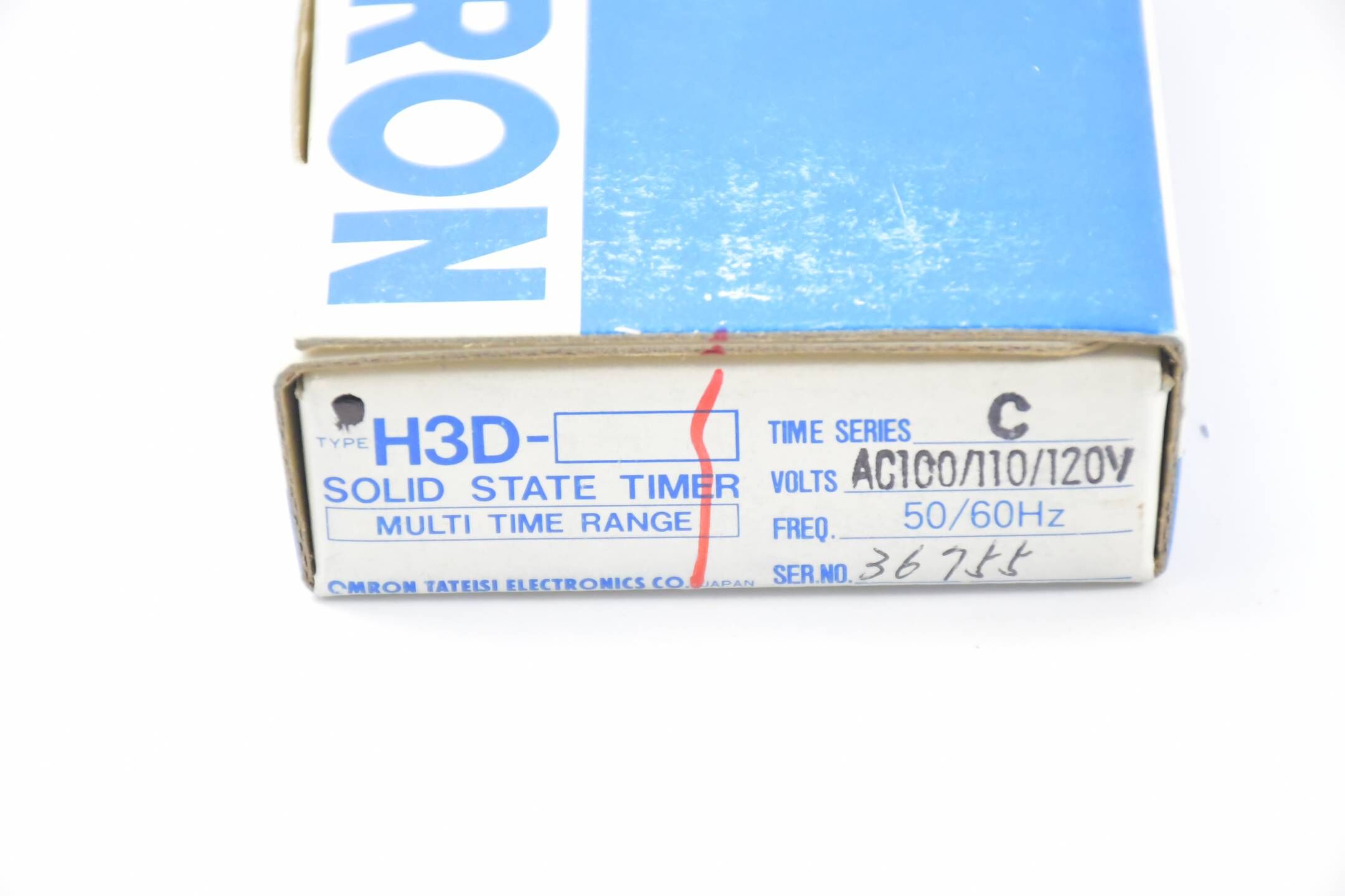 Omron Solid State Timer AC100/110/120V 50/60Hz ( H3D )