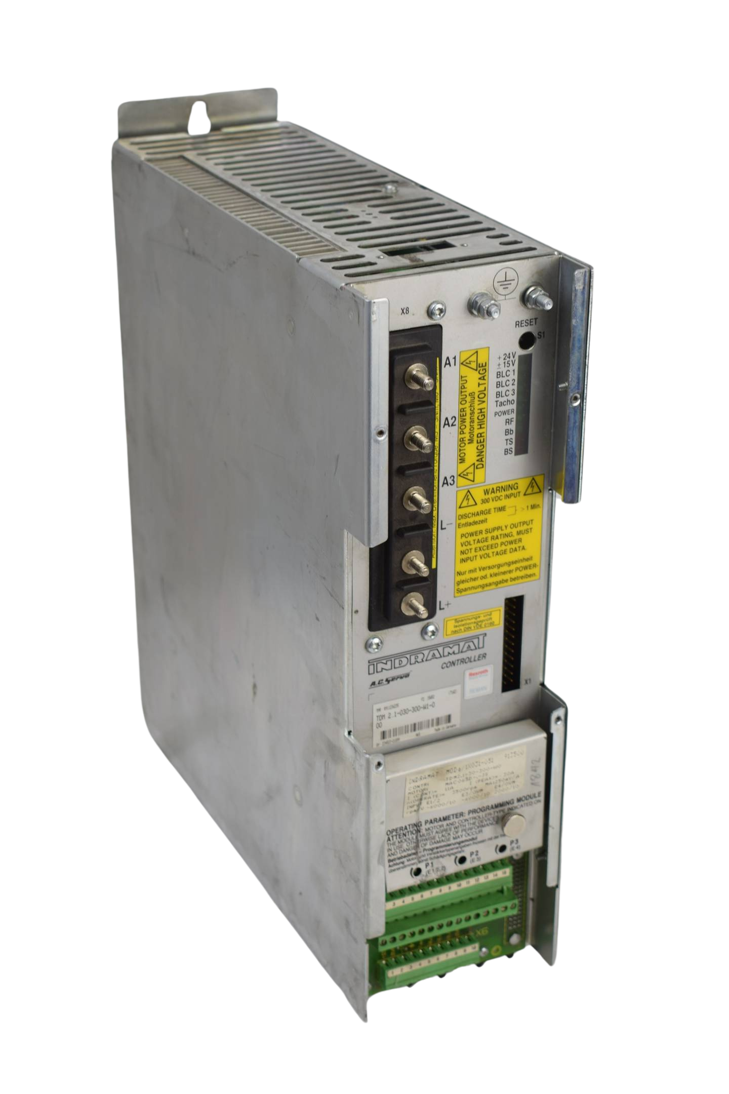 Indramat A.C. Servo TDM 2.1-030-300-W1-0 inkl. MOD6/1X031-051