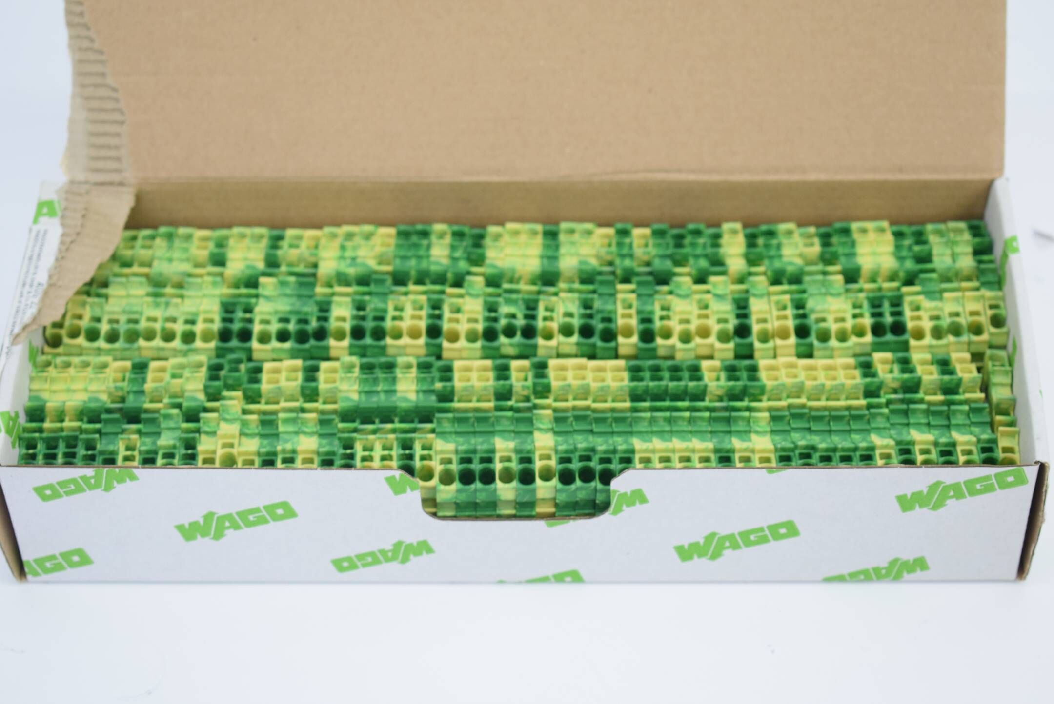 20x Wago 3-Leiter Schutzleiterklemme 2016-1307 ( 2016-1307 )